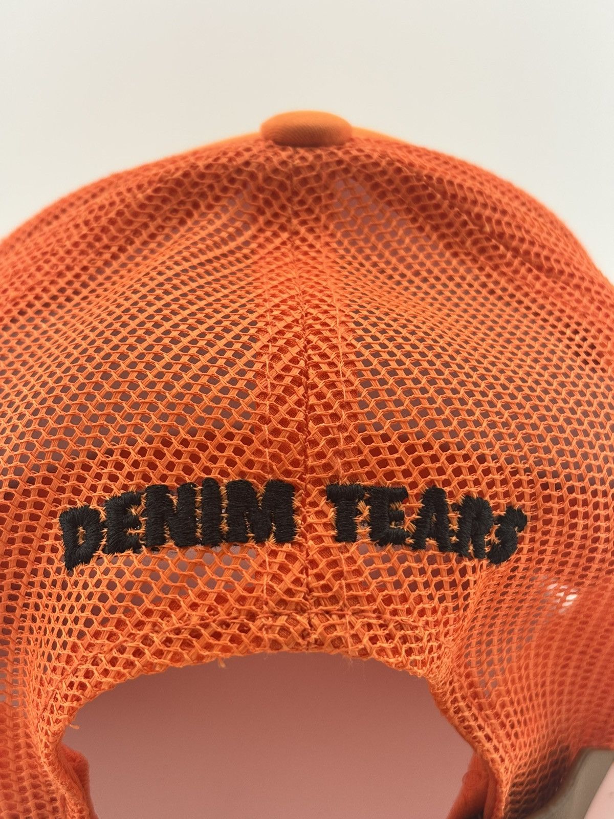 DENIM TEARS DENIM TEARS LATE CAPITALISM TRUCKER HAT Size ONE SIZE - 6 Thumbnail