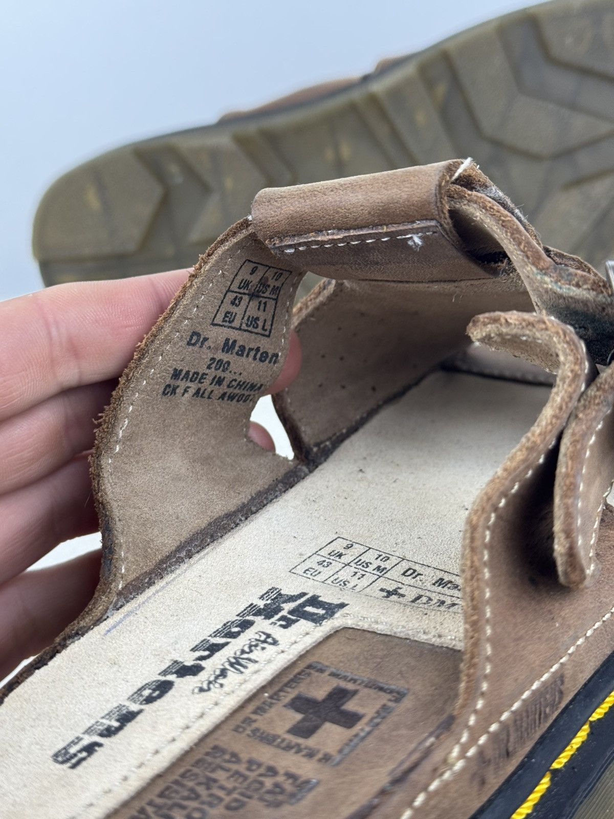 Dr. Martens Dr. Martens open toe sandals, new condition, size 41 Size US 9 / EU 42 - 7 Thumbnail
