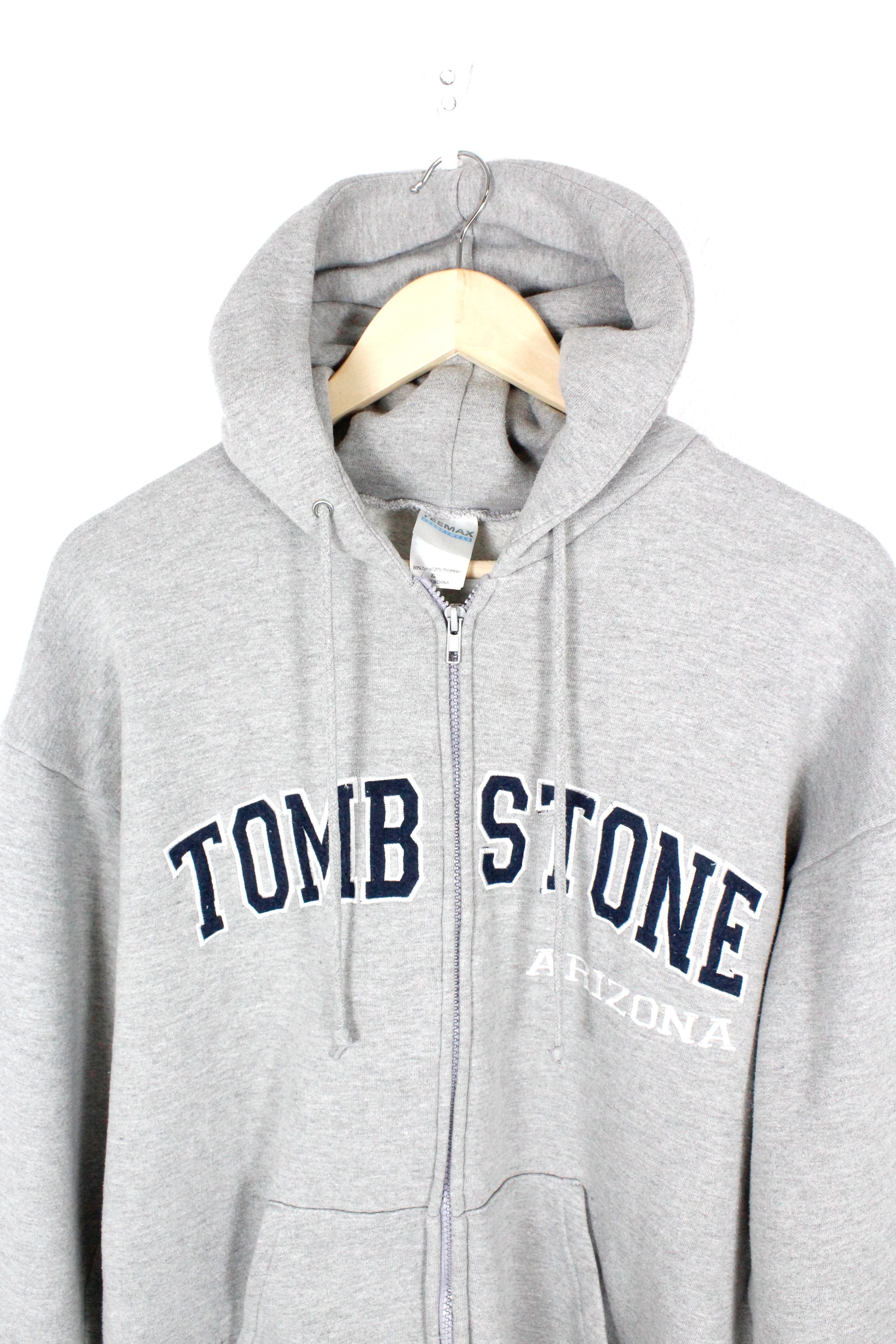 Arizona Jean Co. × Vintage Vintage Tombstone Arizona USA Logo Hoodie 90s Y2K Size US S / EU 44-46 / 1 - 2 Thumbnail