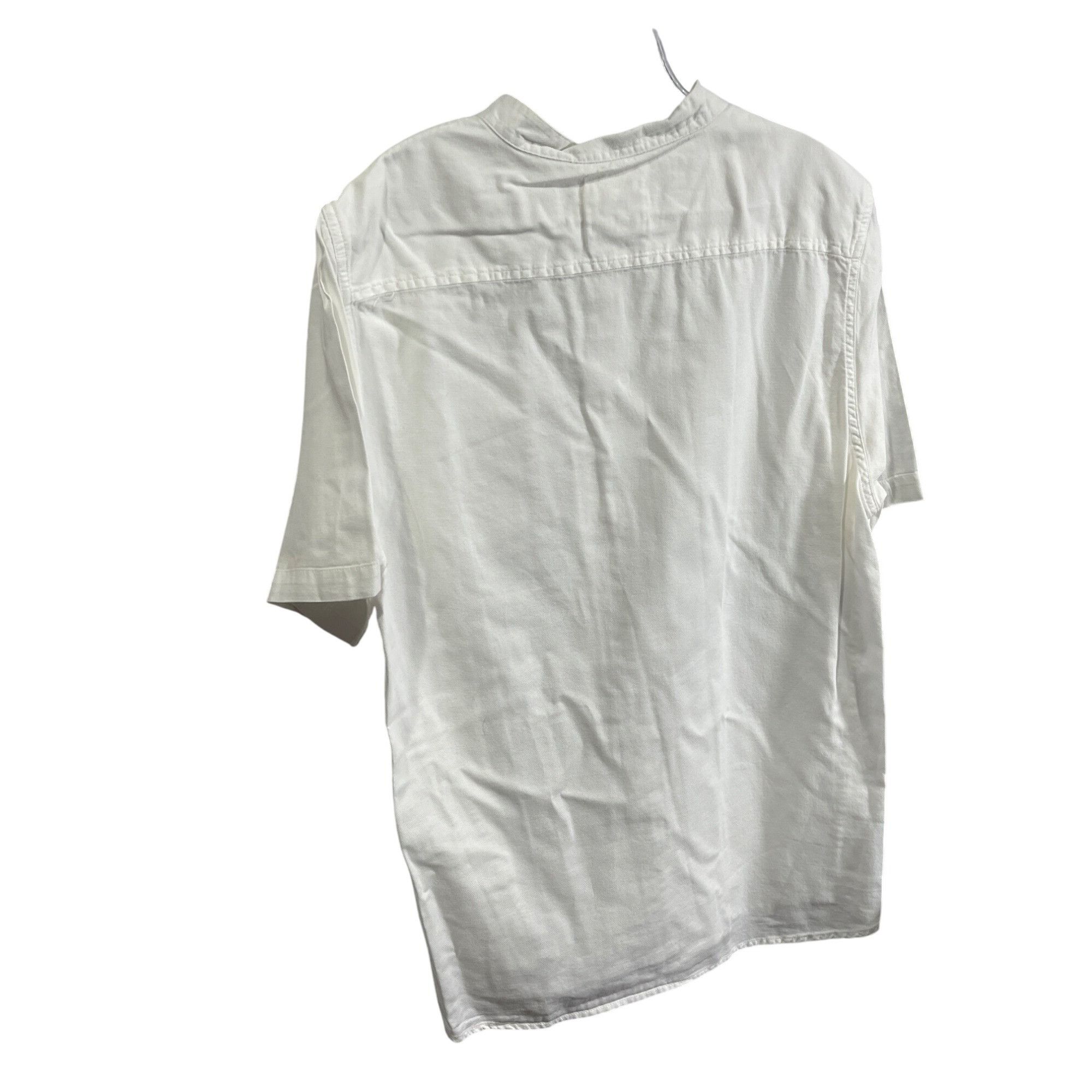 Other Primark Mens White Button-Up Shirt XL 100% Cotton Short Slee Size US XL / EU 56 / 4 - 3 Thumbnail