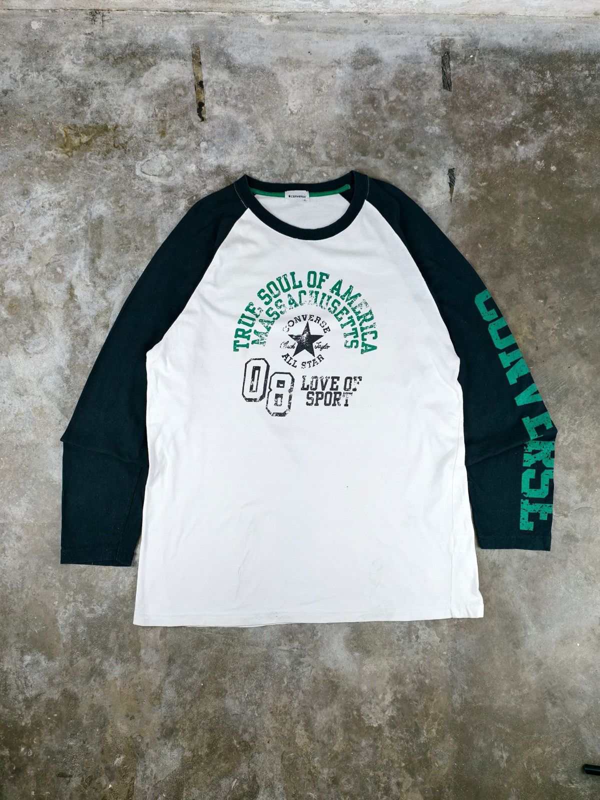 Converse × Vintage Converse Long Sleeve T-Shirt Size US XXL / EU 58 / 5 - 1 Thumbnail