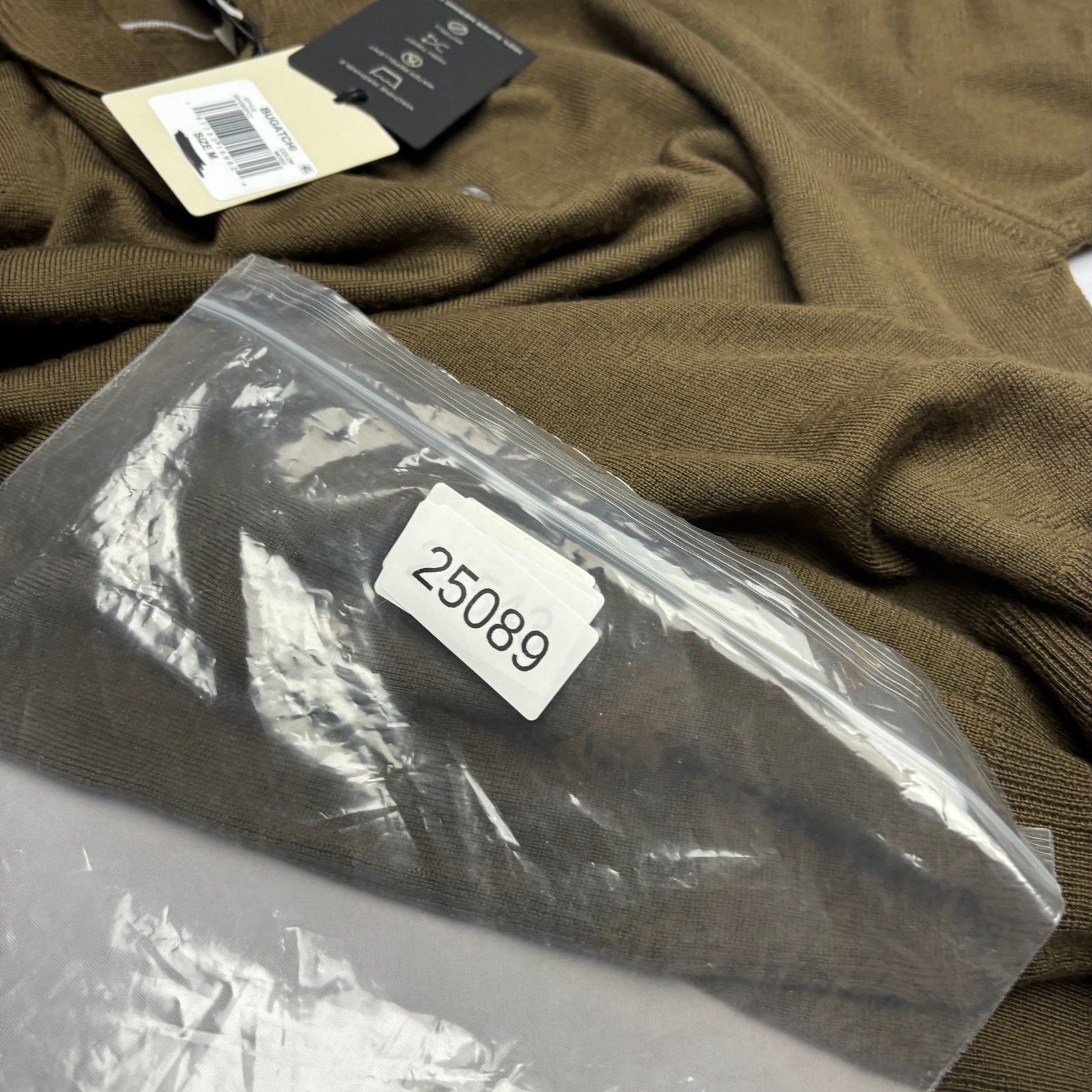 BUGATCHI NWT Bugatchi Super Merino Solid Polo Sweater Men's Medium Size US M / EU 48-50 / 2 - 13 Thumbnail