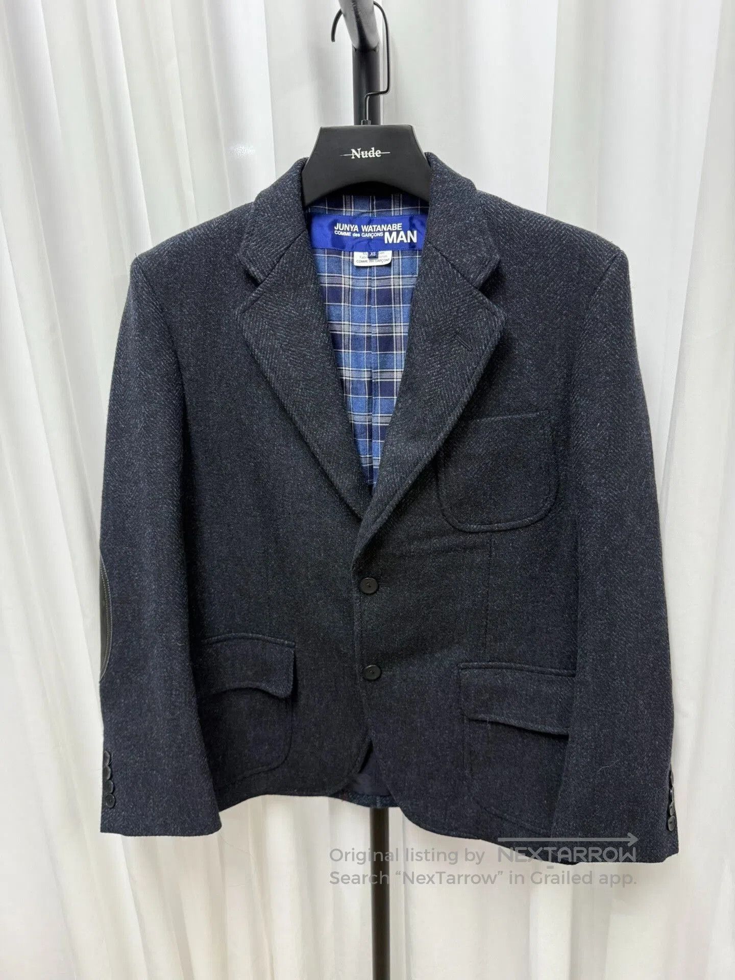 Junya Watanabe junya watanabe man denim jacket with leather. Size US XS / EU 42 / 0 - 2 Thumbnail