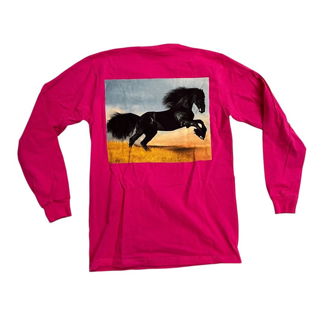 Hype Streetwear Supreme DEADSTOCK Stallion Long Sleeve T Shirt FW14 Grailed