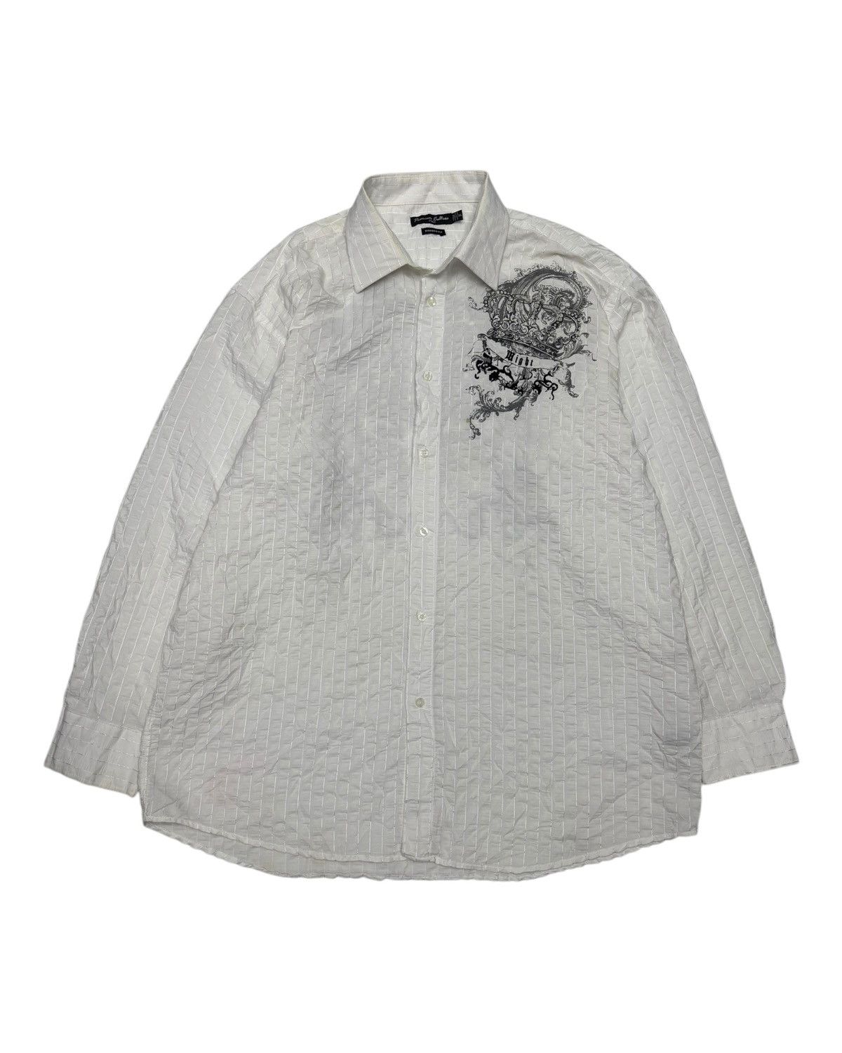 Hysteric Glamour 🔥PREMIUM CULTURE TRIBAL CROWN OVERSIZED BUTTON SHIRT Size US XXL / EU 58 / 5 - 10 Thumbnail