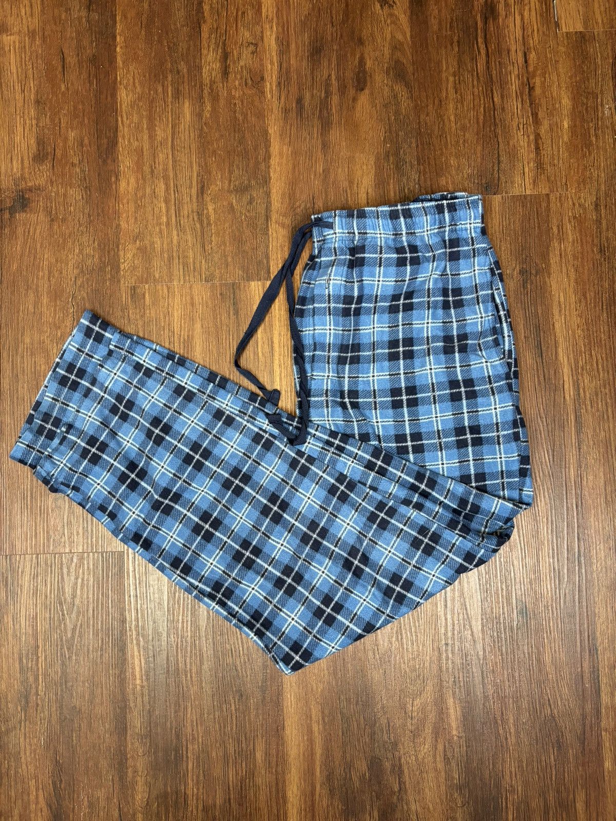 Stafford Blue plaid pajama pants Size US 32 / EU 48 - 1 Thumbnail