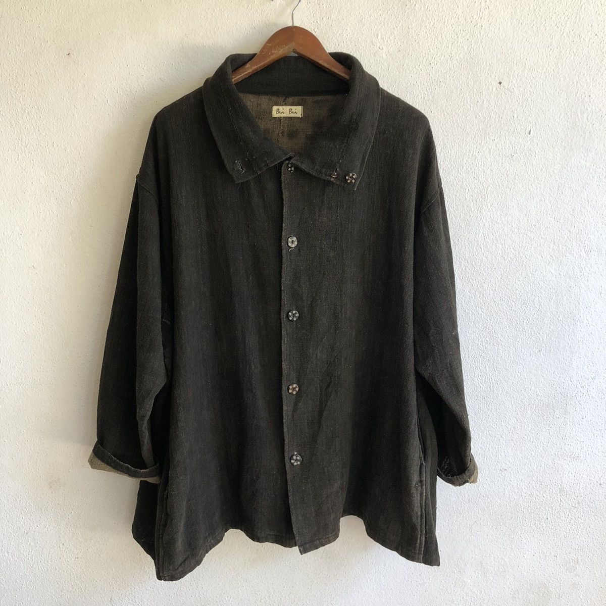 Handmade BUI BUI handcrafted overshirt jacket Size US M / EU 48-50 / 2 - 1 Thumbnail