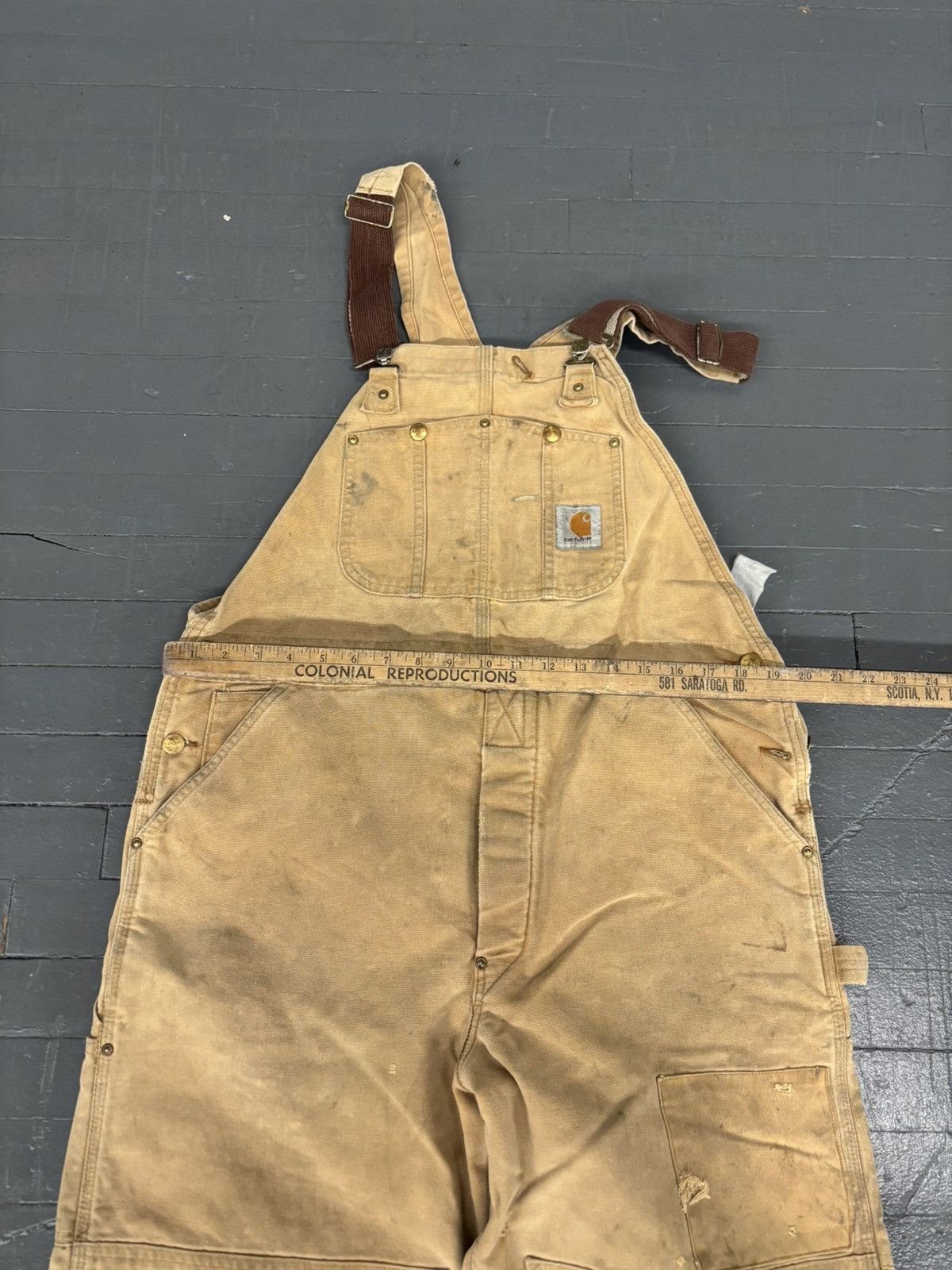 Carhartt × Vintage Vintage Carhartt overalls Size US 36 / EU 52 - 5 Thumbnail