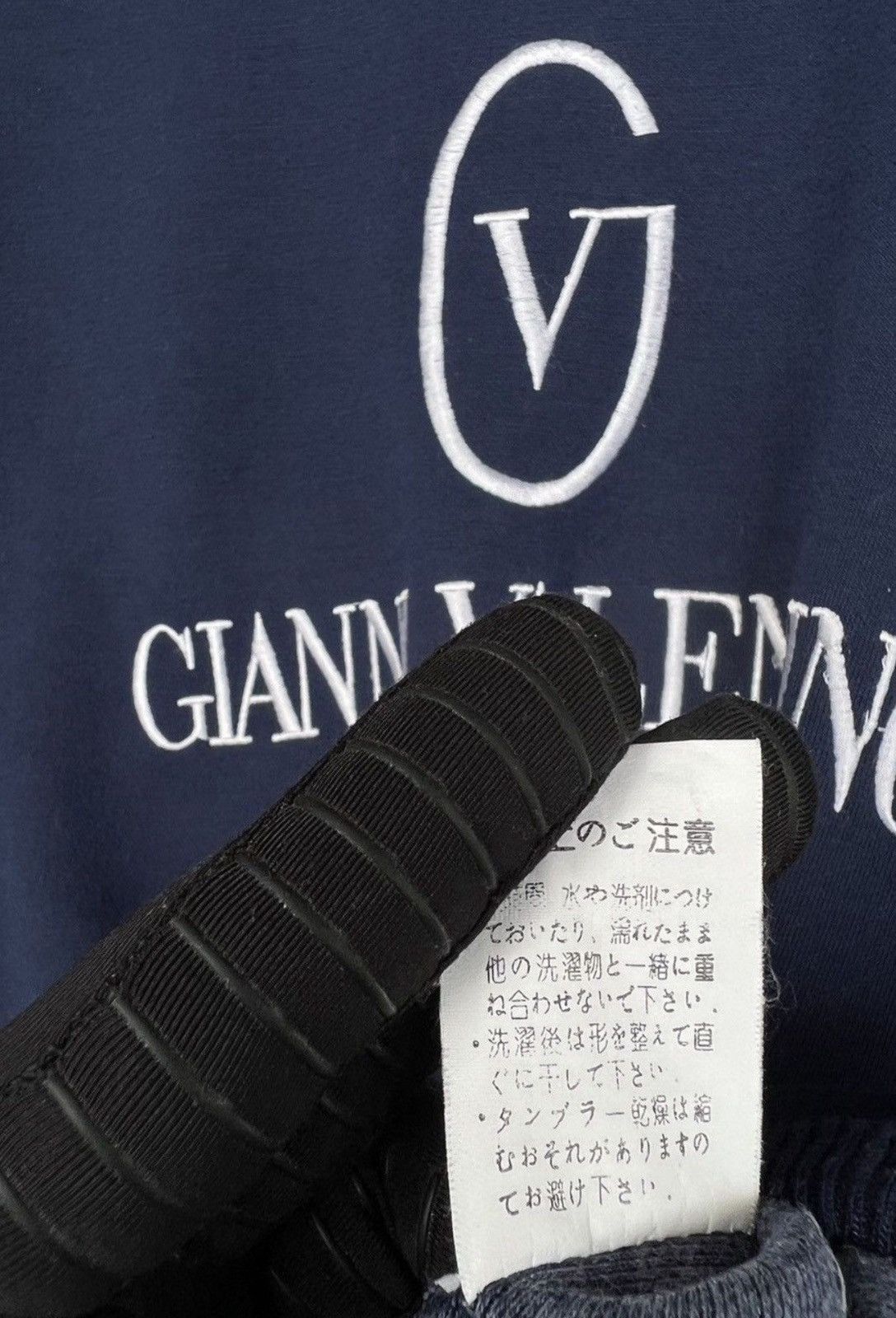 Gianni Valentino × Valentino Gianni Valentino Embroidered Baggy Boxy Sweatshirt Size US S / EU 44-46 / 1 - 5 Thumbnail