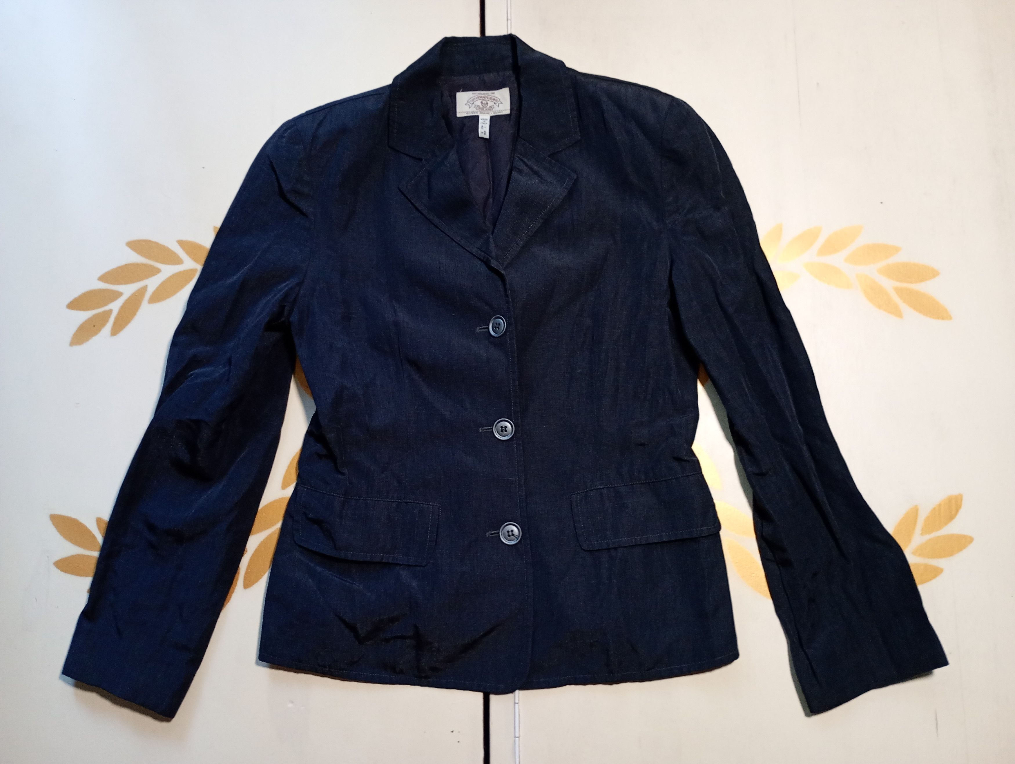 Armani Armani Jeans Blazer Women;s Vintage 90's US size 8 Size M / US 6-8 / IT 42-44 - 2 Thumbnail
