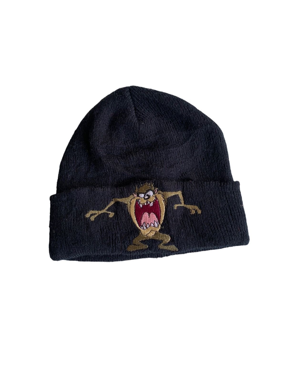 Japanese Brand × Vintage Vintage Looney Toones Tasmanian Devil taz Rare Beanie Hats☠️ Size ONE SIZE - 3 Thumbnail