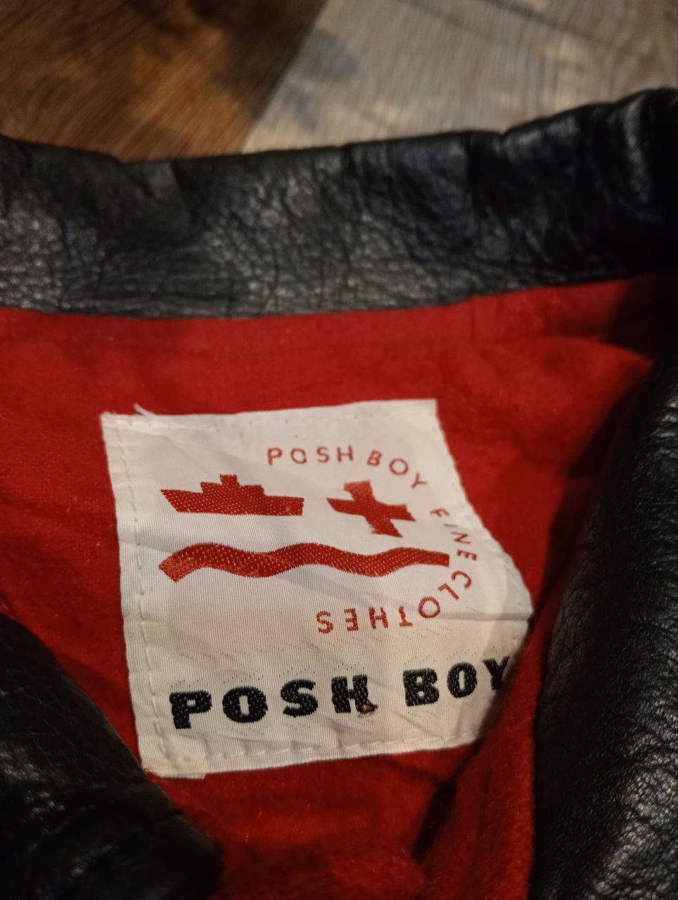 Japanese Brand VINTAGE POSHBOY PATCHES VARSITY JACKET Size US L / EU 52-54 / 3 - 8 Thumbnail