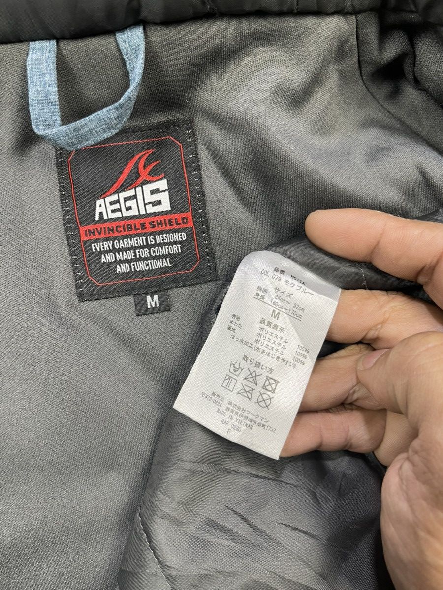 Japanese Brand Aegis Invincible Shield Padded Windbreaker Jacket Size US M / EU 48-50 / 2 - 13 Thumbnail