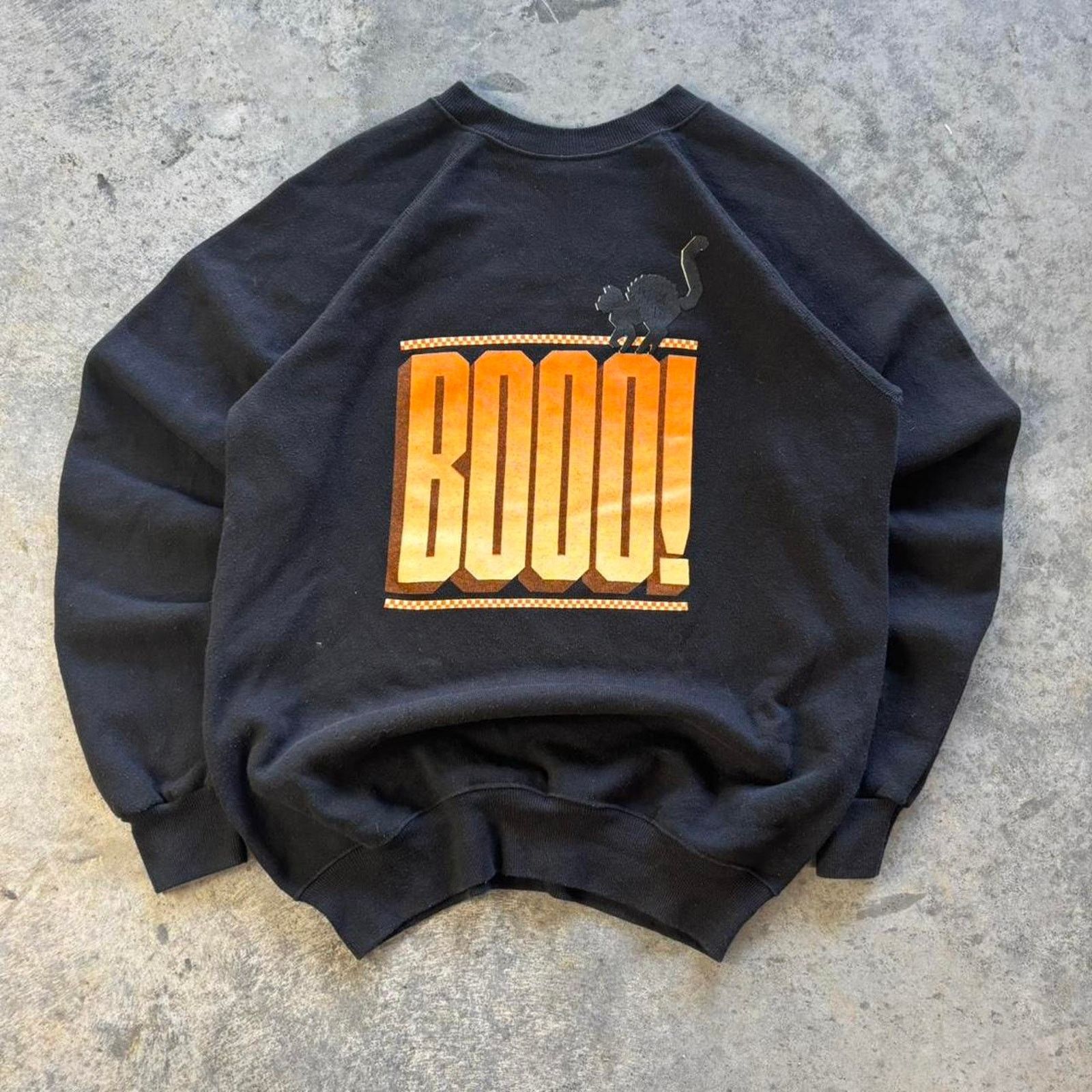 Vintage 80s Vintage Halloween Sweatshirt Size M / US 6-8 / IT 42-44 - 1 Thumbnail