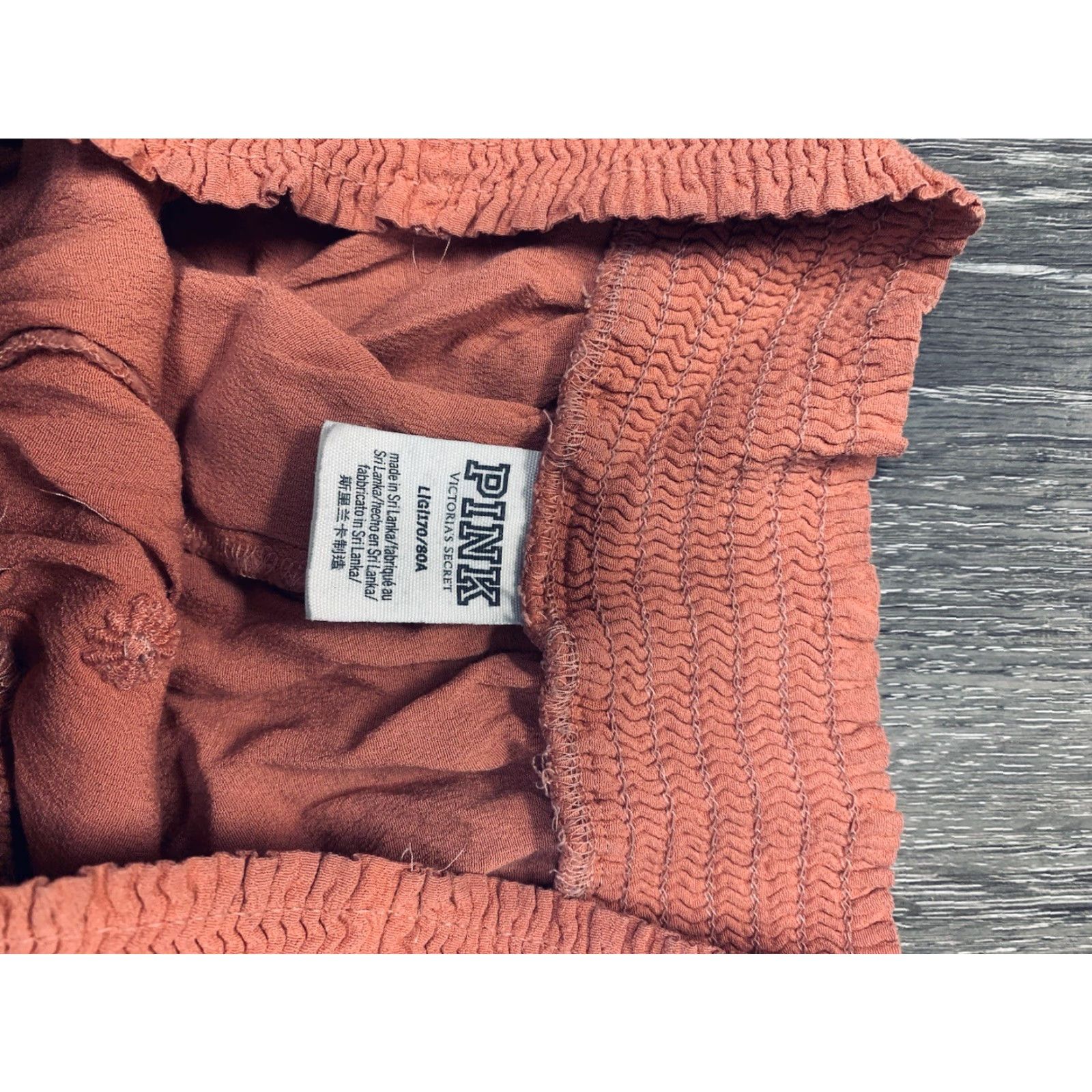 Victoria's Secret Victoria's Secret PINK Shorts Pull On Coral Embroidered Daisies Size Large Women Regular Elastic Waist Lightweight Everyday Wear Dressy Comfort Size 36" / US 14 / IT 50 - 4 Thumbnail