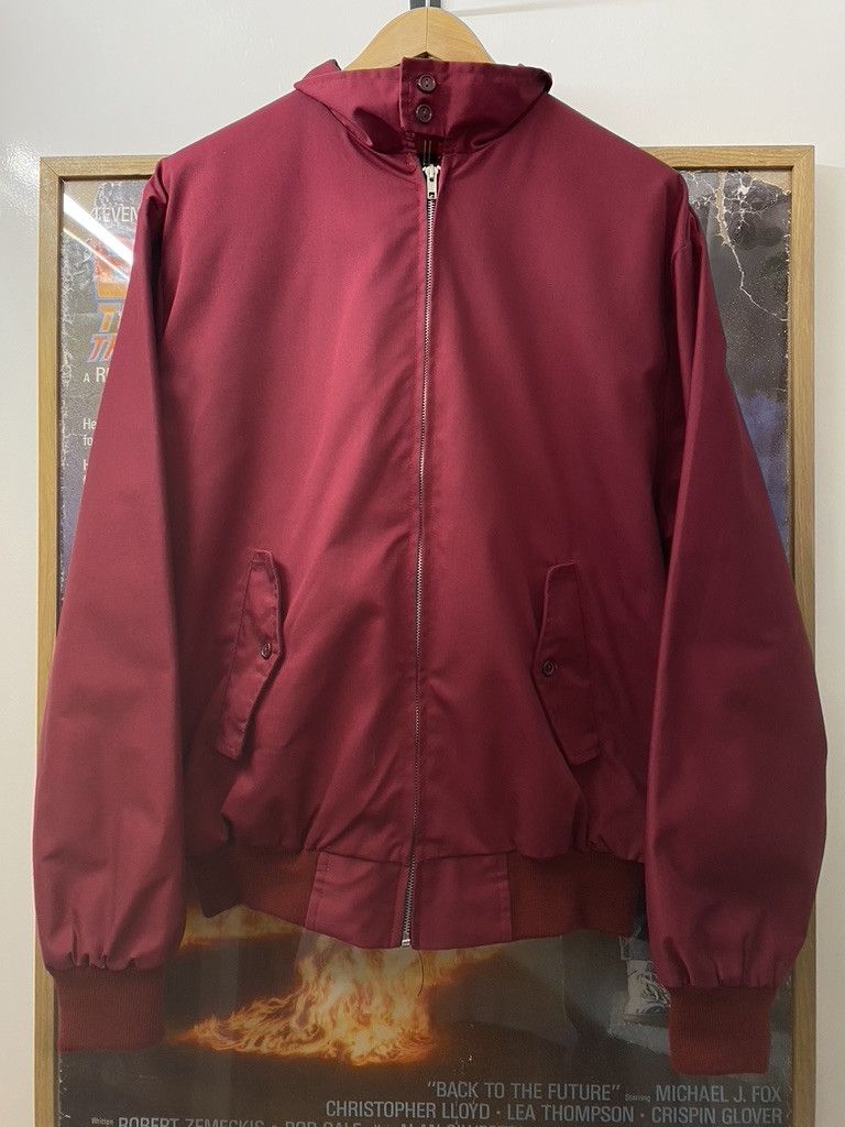 Vintage 90s Vintage England Made Essentials Style Harrington Jacket Size US XL / EU 56 / 4 - 6 Thumbnail