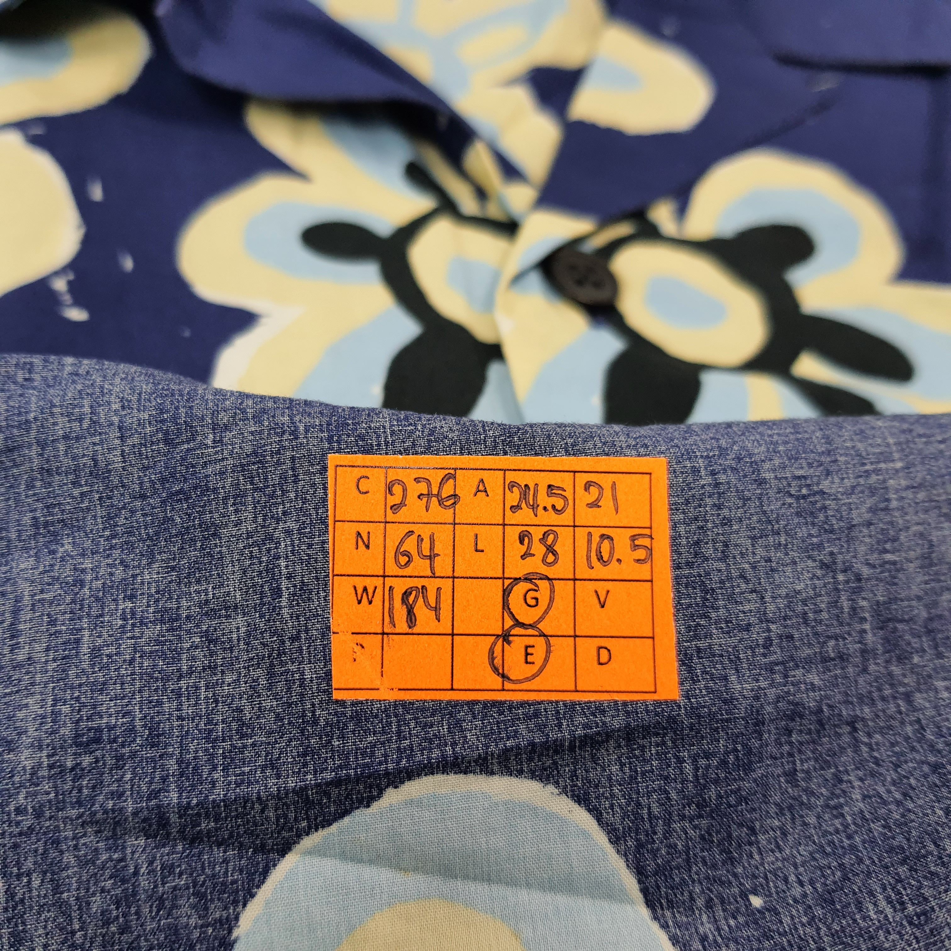 Marni × Uniqlo Vintage MARNI x UNIQLO Blue Floral Open Collar Shirt C276N64 Size US L / EU 52-54 / 3 - 8 Thumbnail