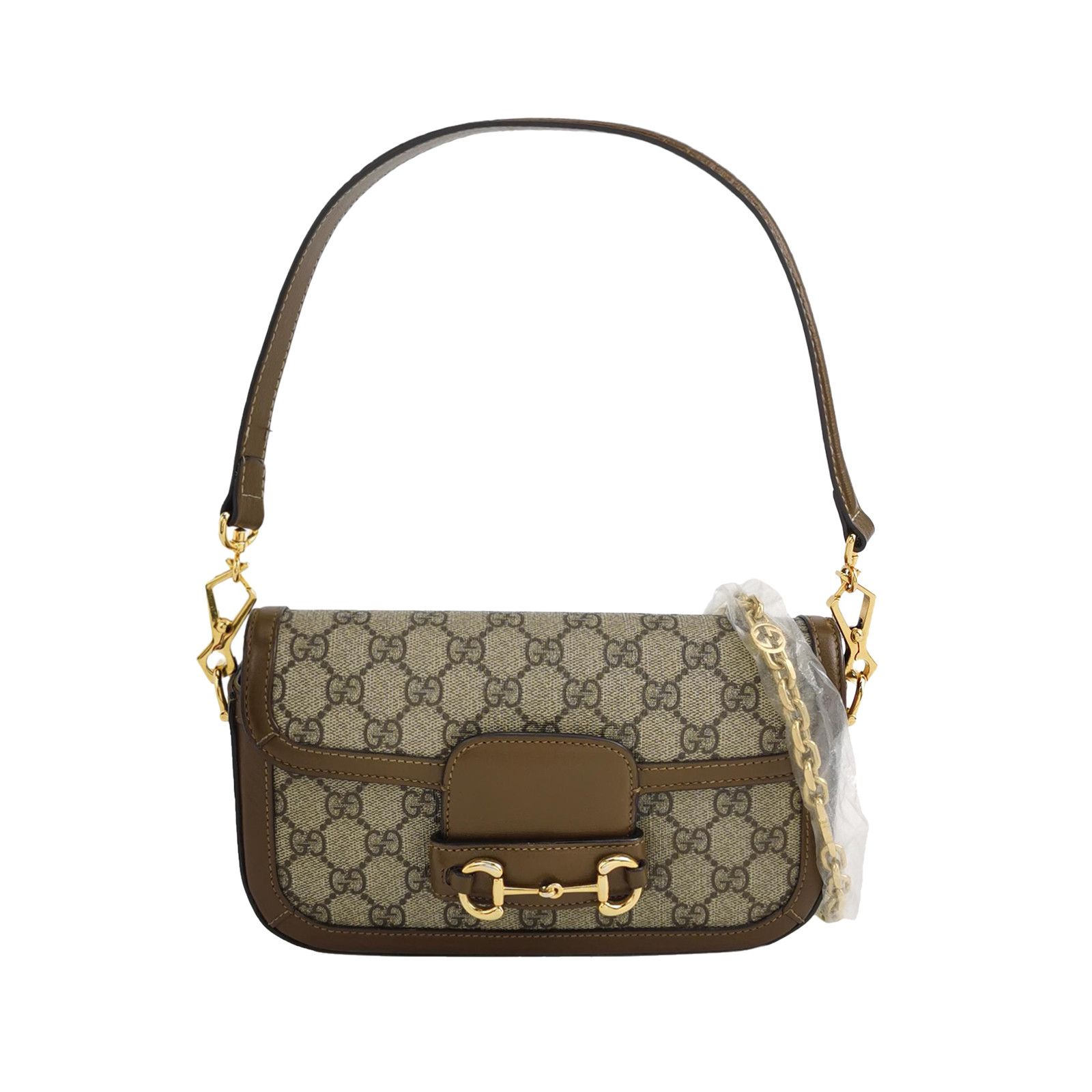 Gucci Gucci 1955 Horsebit GG Supreme Shoulder Bag Size ONE SIZE - 1 Thumbnail