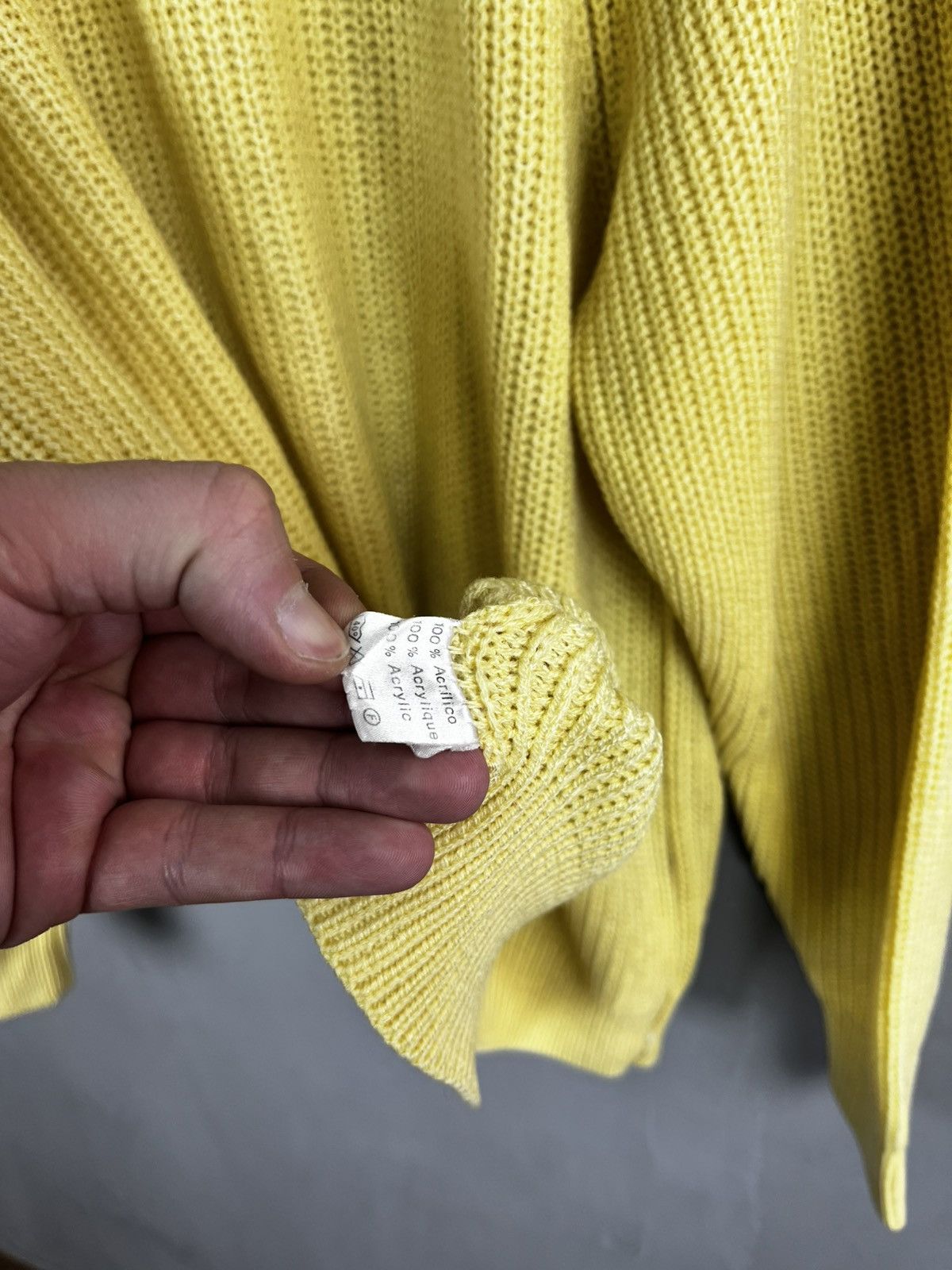 Lacoste knit sweater vintage 90s