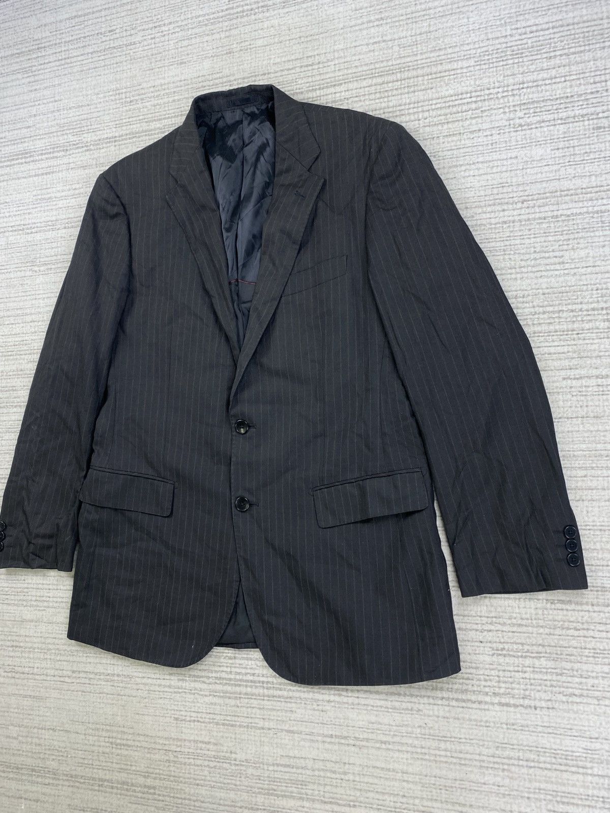 Japanese Brand × Kansai Yamamoto × Vintage Vintage Kansai Yamamoto Double Button Blazer Jacket Size US M / EU 48-50 / 2 - 4 Thumbnail