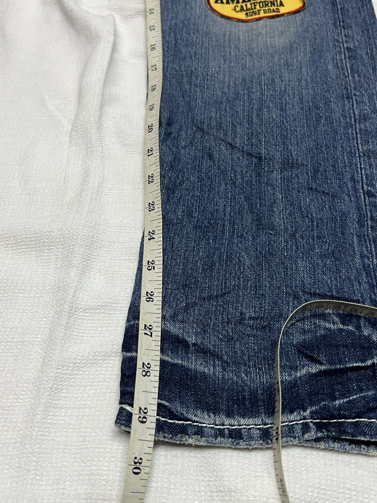 Other 🔥HOT DROPS🔥STREETWEAR PATCH DENIM PANTS RARE Size US 31 - 15 Thumbnail