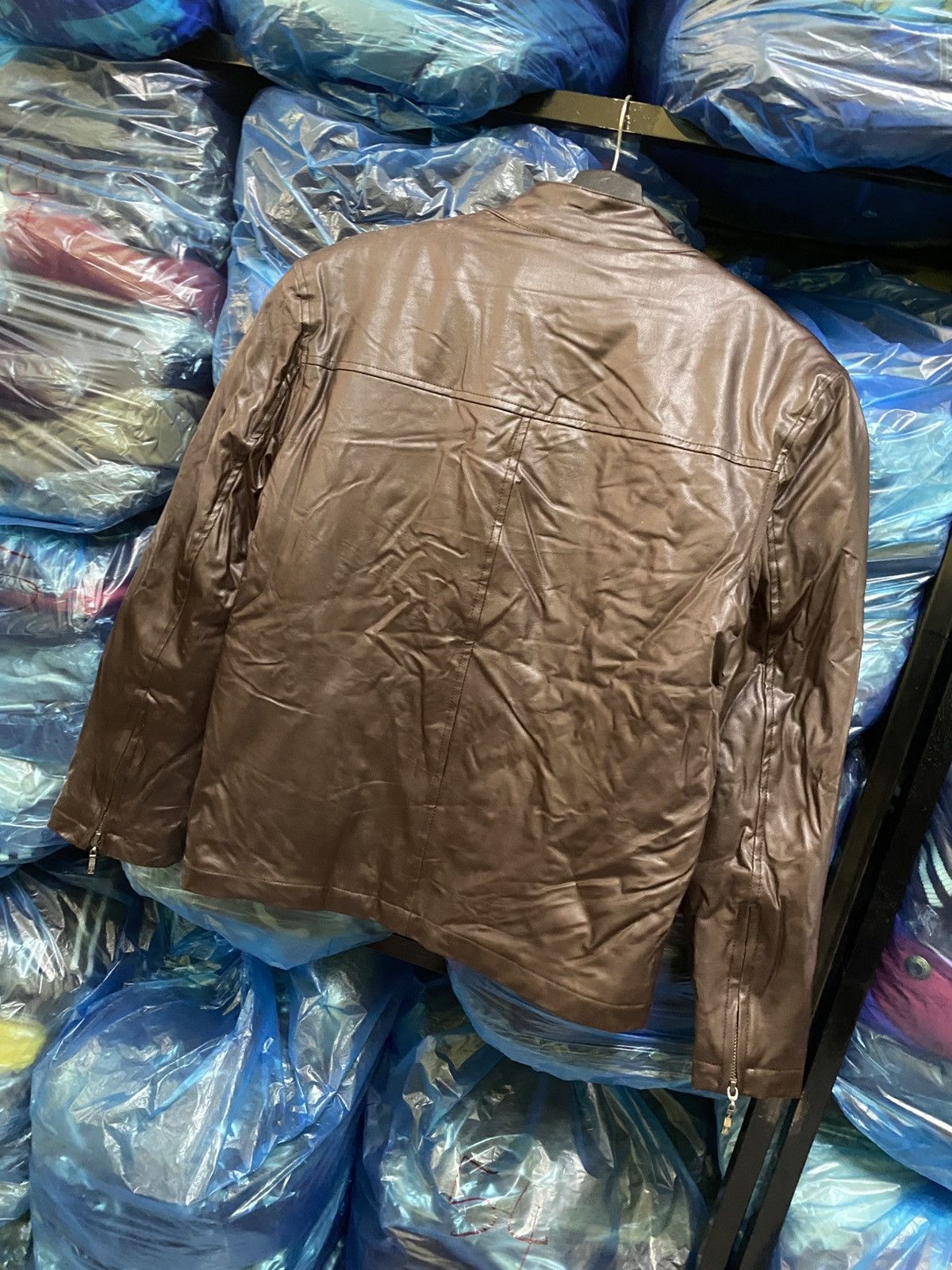 Leather Vintage Poldon Classic Brown Leather Jacket Retro Outerwear Size US M / EU 48-50 / 2 - 12 Thumbnail