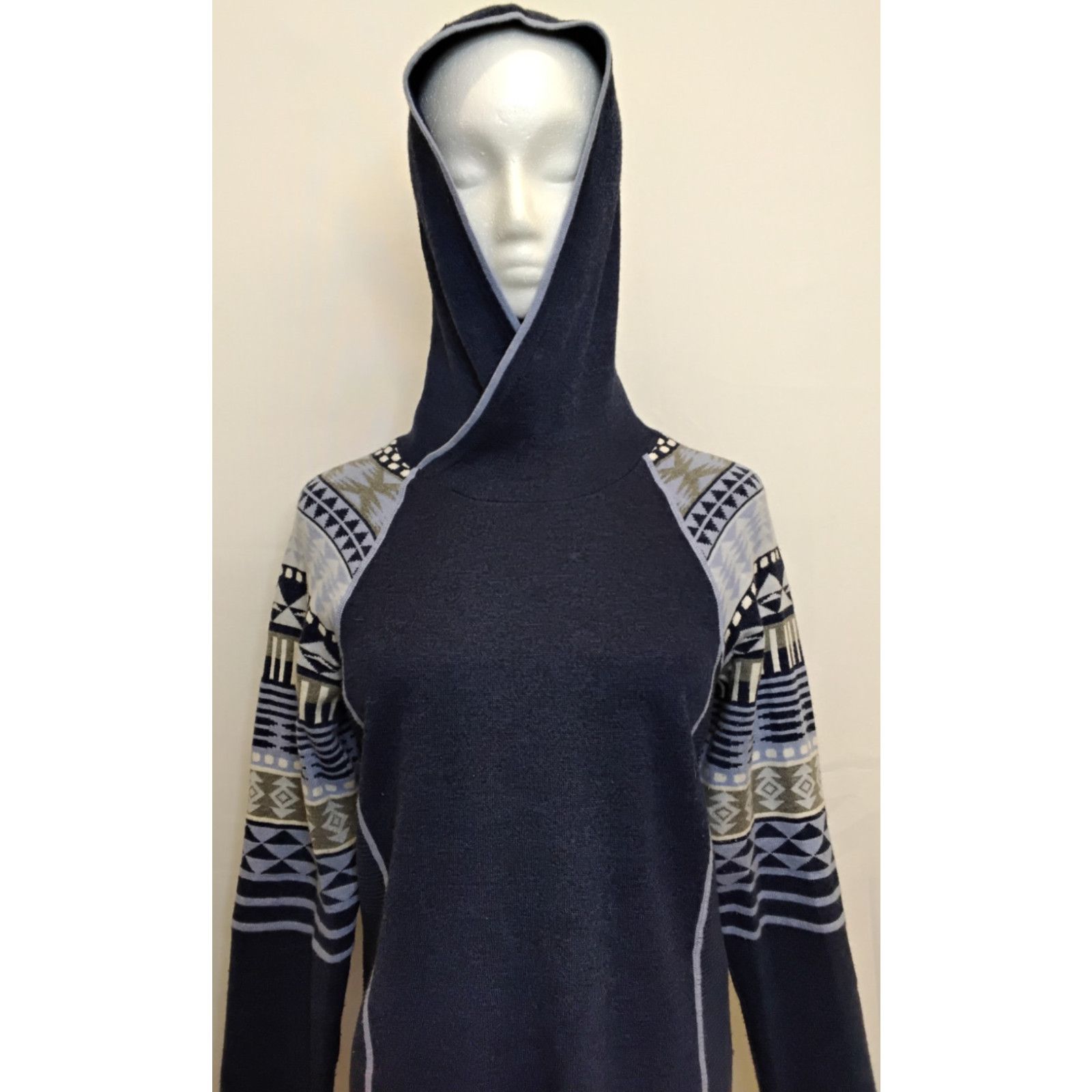 Other Krimson Klover Sweater Dress Women's Small Wool Blend Blue Size S / US 4 / IT 40 - 5 Thumbnail