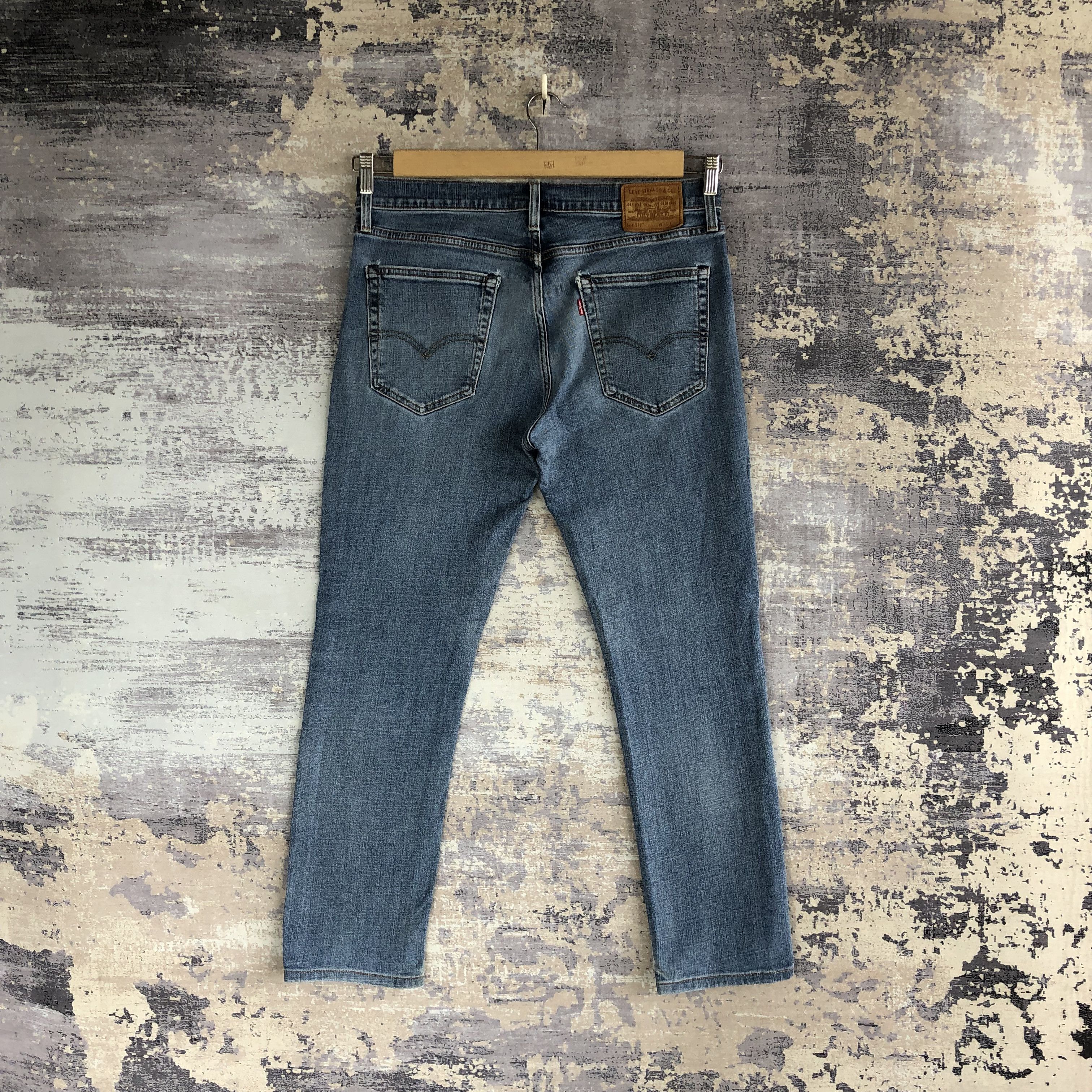 Levi's Vintage Y2K LVC Levis Faded Jeans Levi's 511 Skinny Denim Size US 34 / EU 50 - 2 Thumbnail