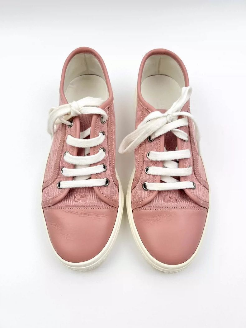 Gucci Gucci Pink Printed Sneakers Size 37.5-2505 Size US 7.5 / EU 40-41 - 3 Thumbnail