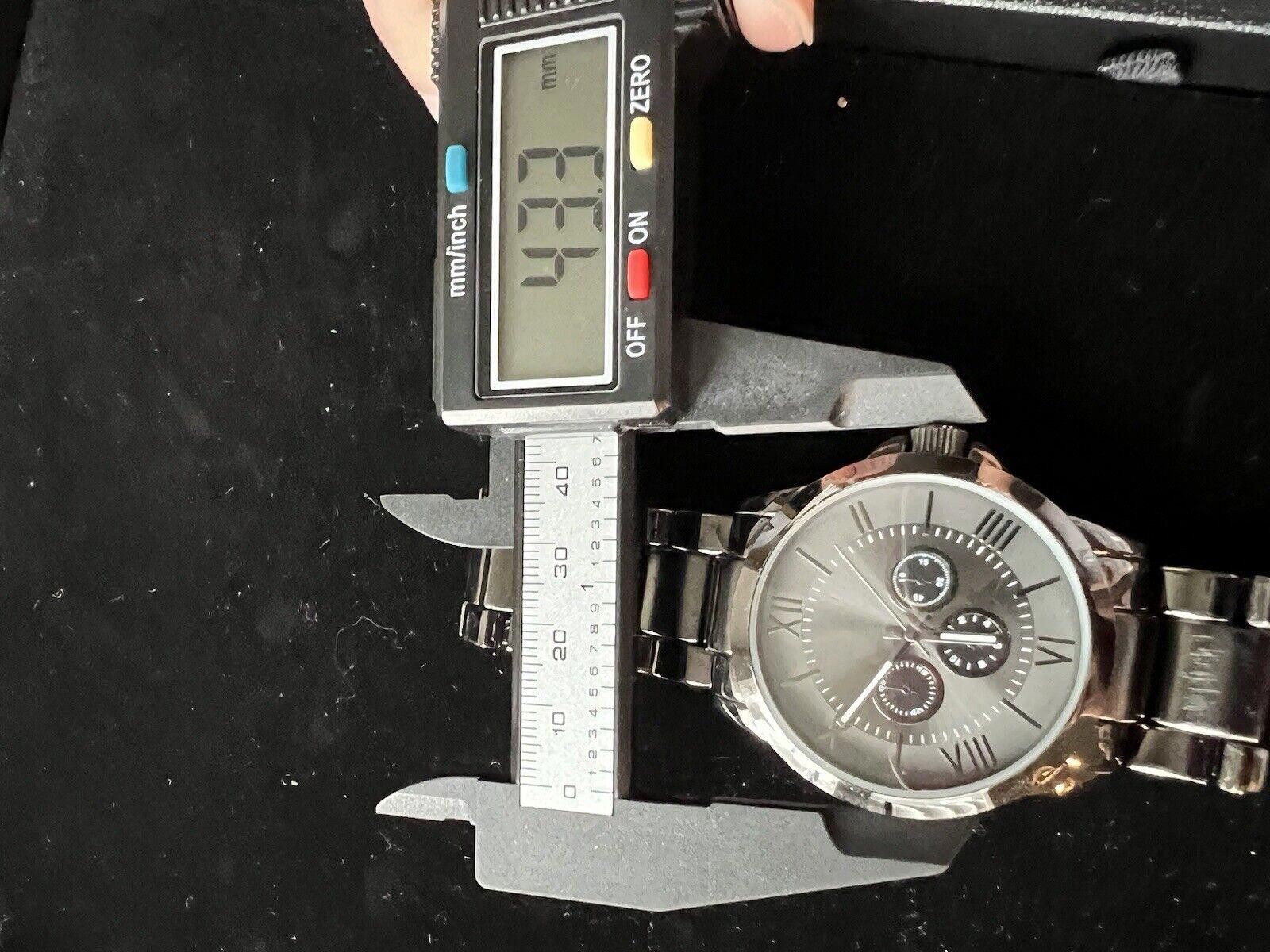 Designer Men’s Watch Black Finish new battery Size ONE SIZE - 2 Thumbnail