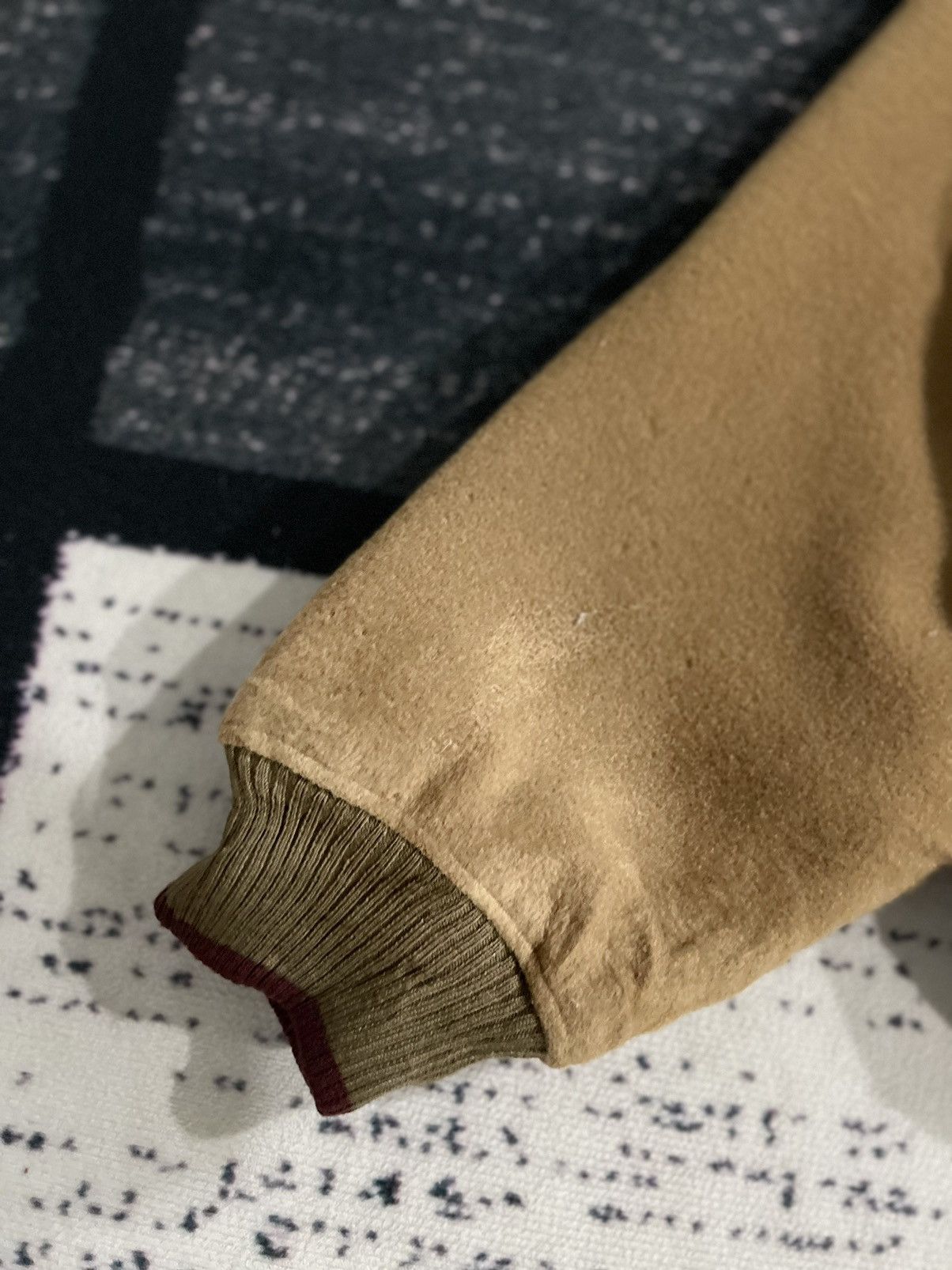 Japanese Brand × Vintage Vintage Gio Sport Weekend Wool Bomber Jacket Size US XL / EU 56 / 4 - 6 Thumbnail
