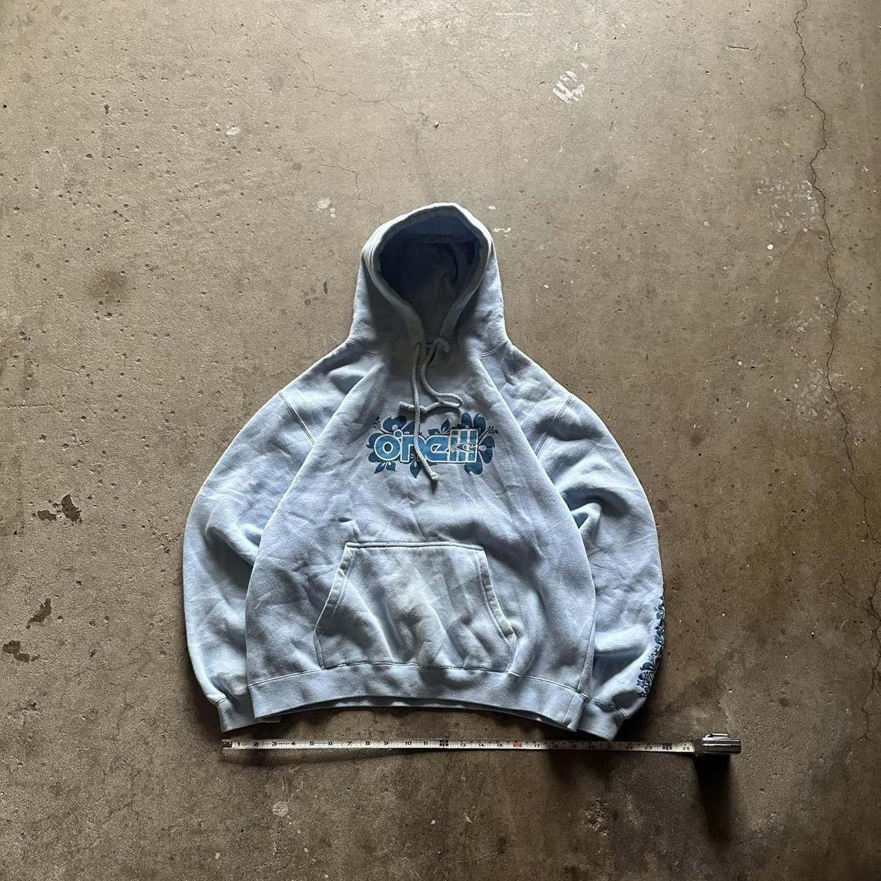 O'Neill Vintage 90’s Grail O’Neil Light Blue Surf Hoodie Size US S / EU 44-46 / 1 - 3 Thumbnail