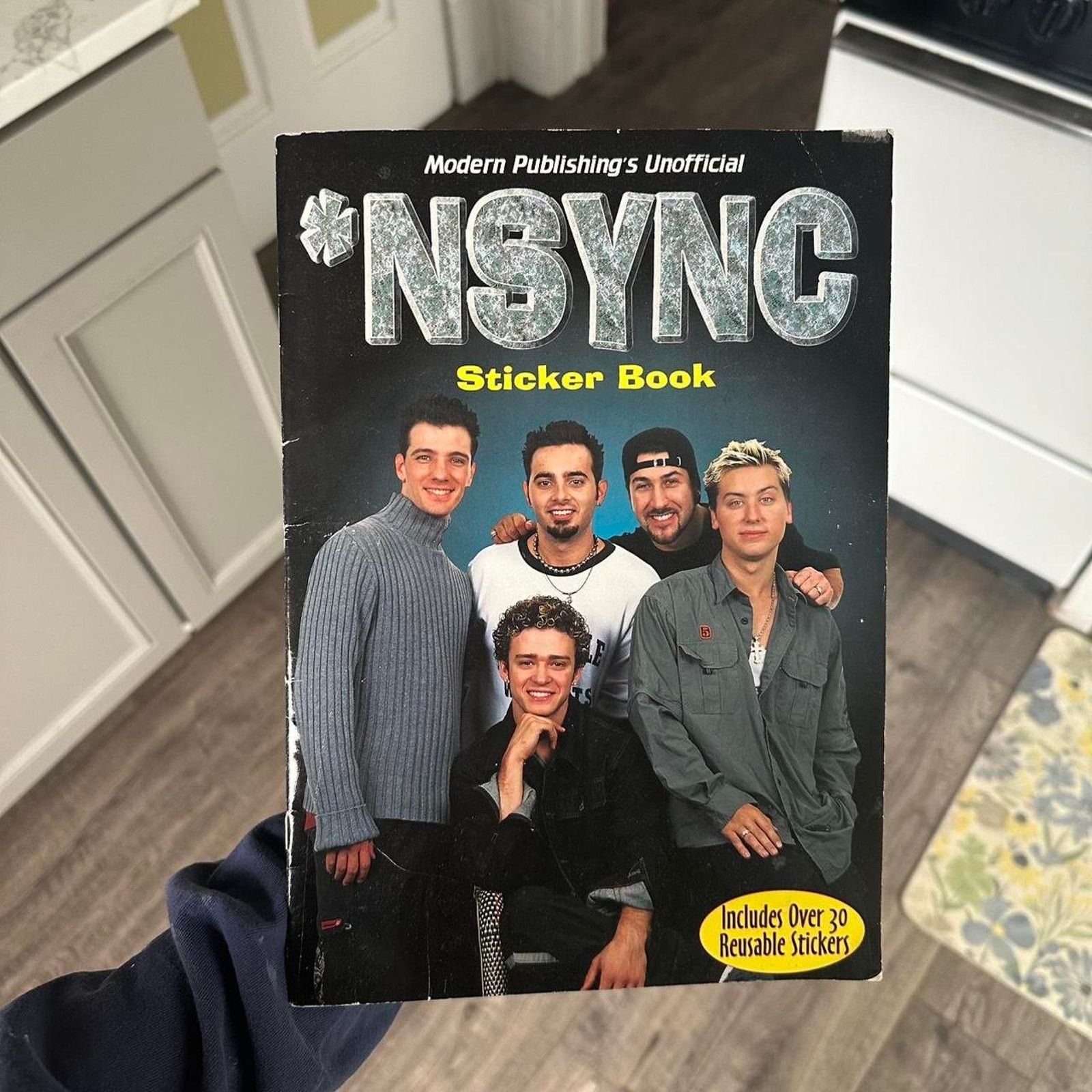 Band Tees × Vintage Vintage 2001 Y2K *NSYNC Collectible Sticker Book Magazine Size ONE SIZE - 1 Thumbnail
