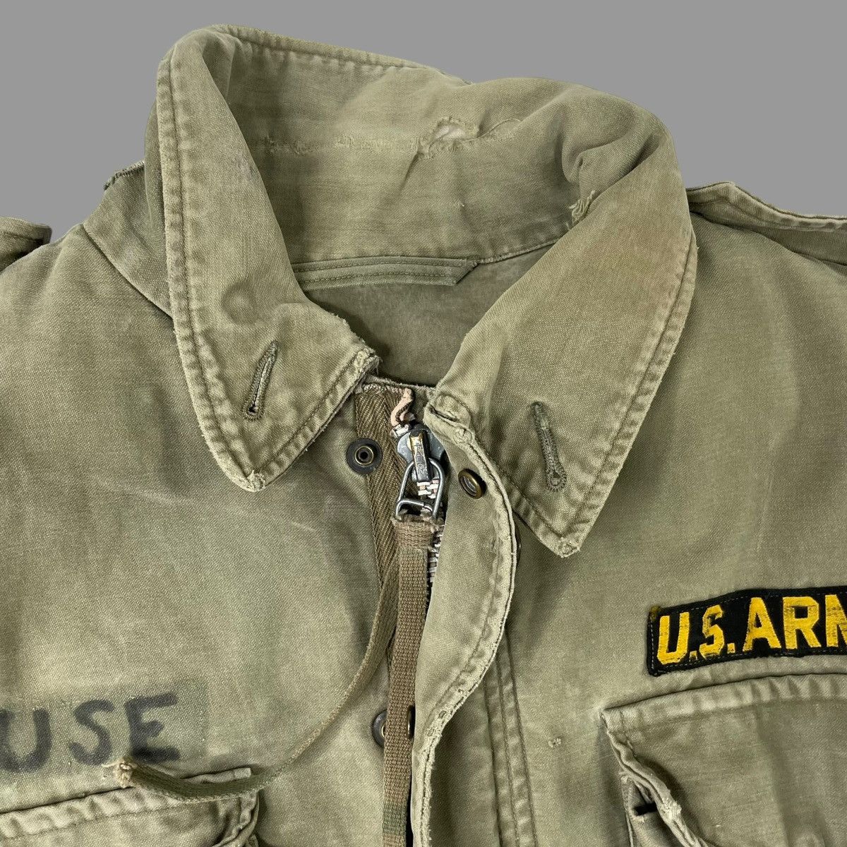 Vintage Vintage 1957 og-107 faded military field jacket Size US M / EU 48-50 / 2 - 4 Thumbnail