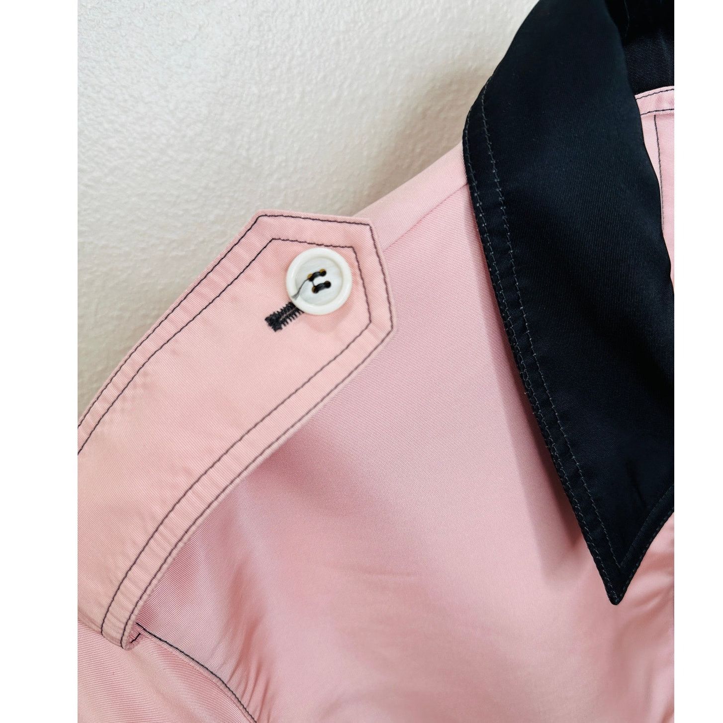 Alexander McQueen Alexander McQueen Pink & Black Dip Dye Front Zip Jacket 50 Size US L / EU 52-54 / 3 - 13 Thumbnail
