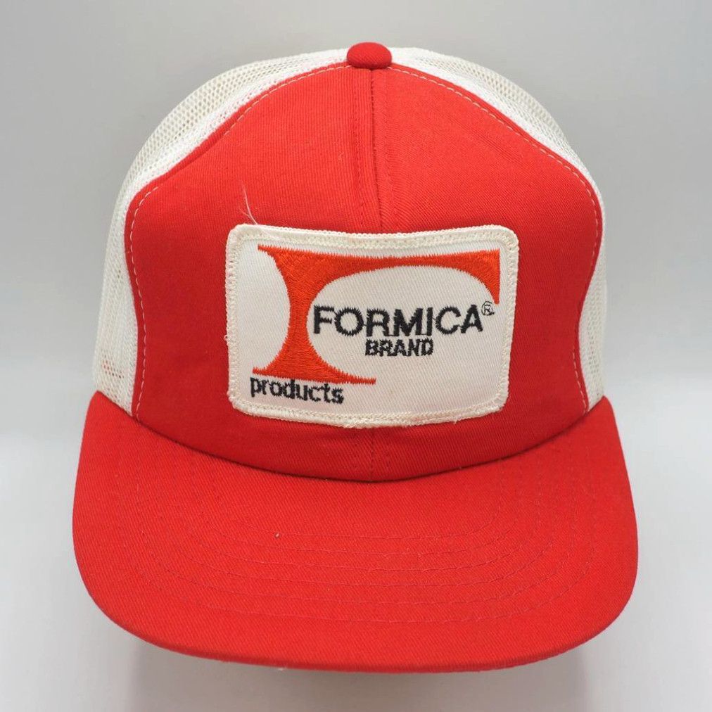 Vintage Formica Brand Products Authentic Mesh Patch Trucker Farmer Hat ...