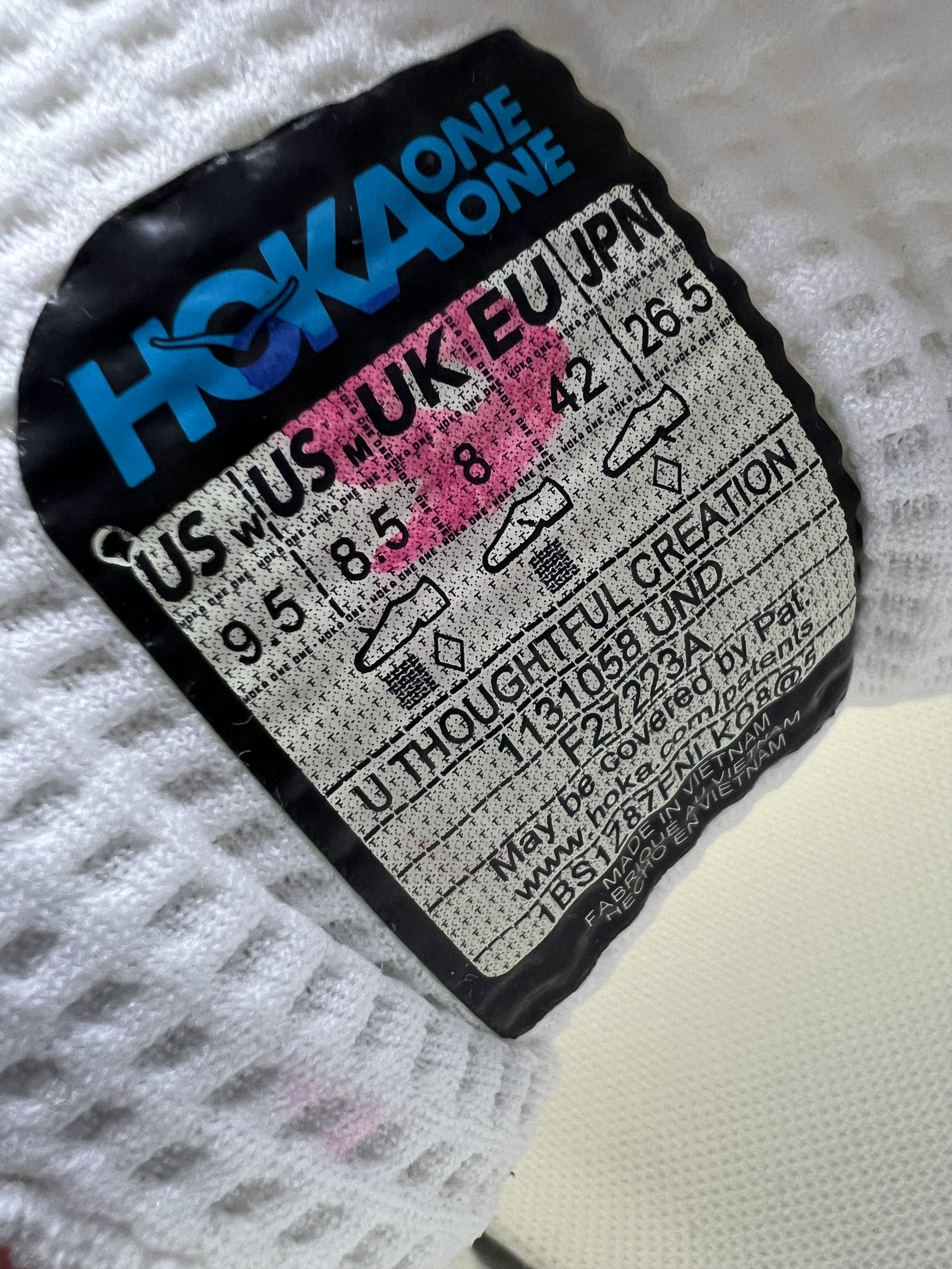 Hoka Hoka One One U Thoughtful Creation White Sneakers Size US 9.5 / IT 39.5 - 9 Thumbnail