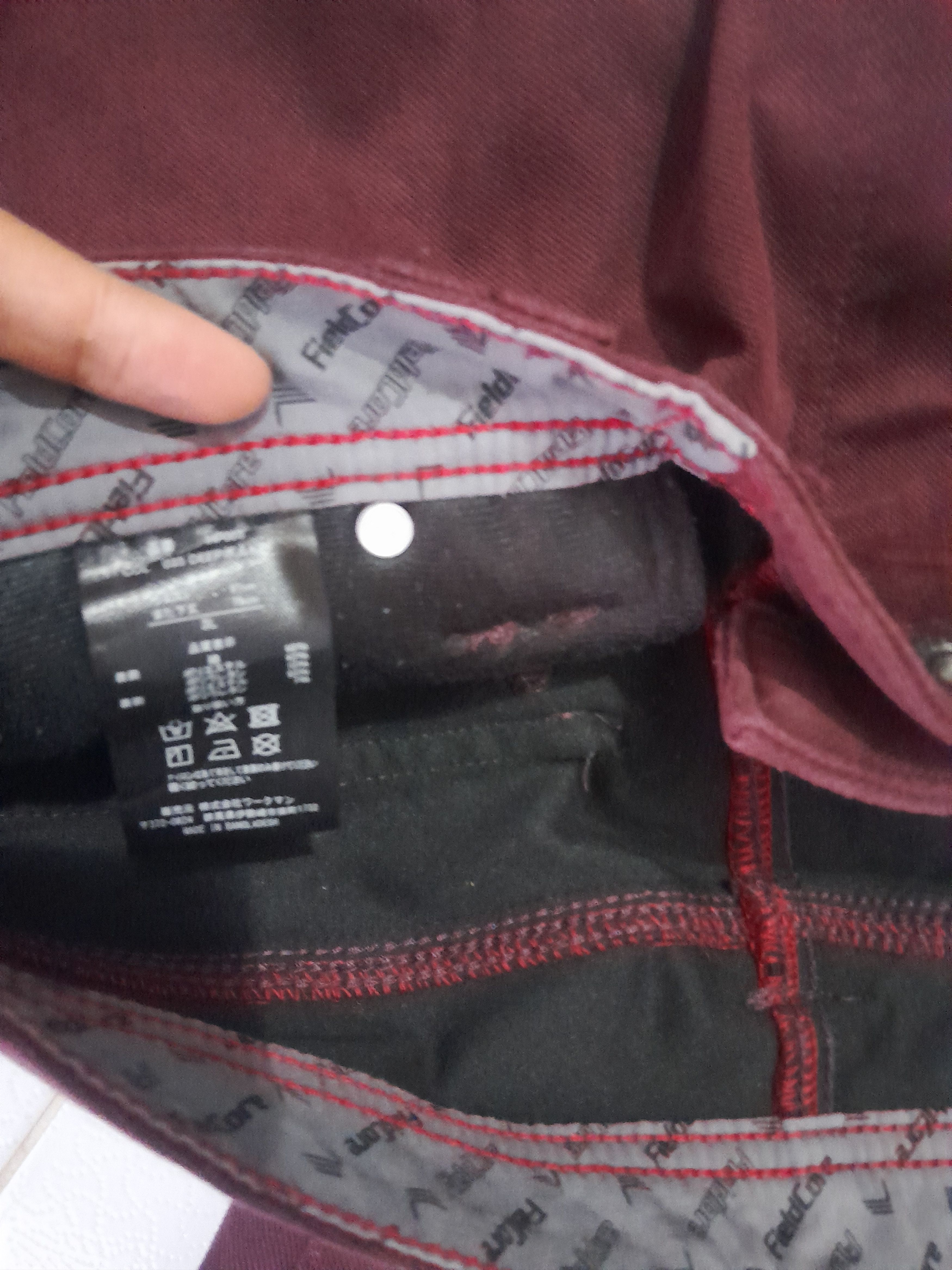 Japanese Brand ❗FINAL DROP❗MAROON FIELDCORE CURVE STRECH 36-38 Size US 36 / EU 52 - 11 Thumbnail