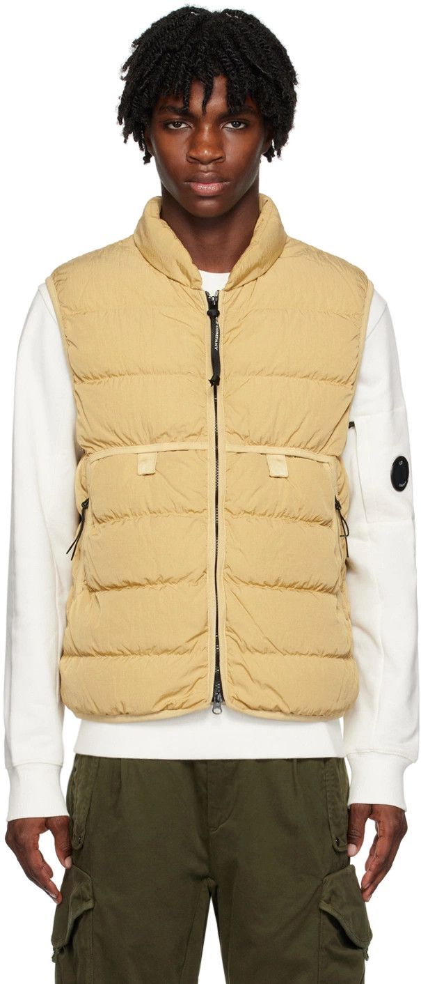 C.P. Company o1y1224 Vest in Beige Size US S / EU 44-46 / 1 - 1 Thumbnail
