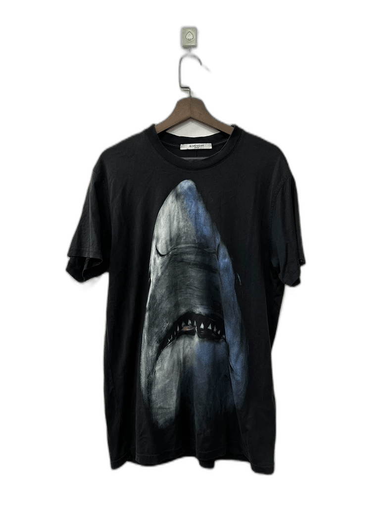 Givenchy Givenchy Shark Print Short Sleeve Shirt Size US XXS / EU 40 - 1 Thumbnail