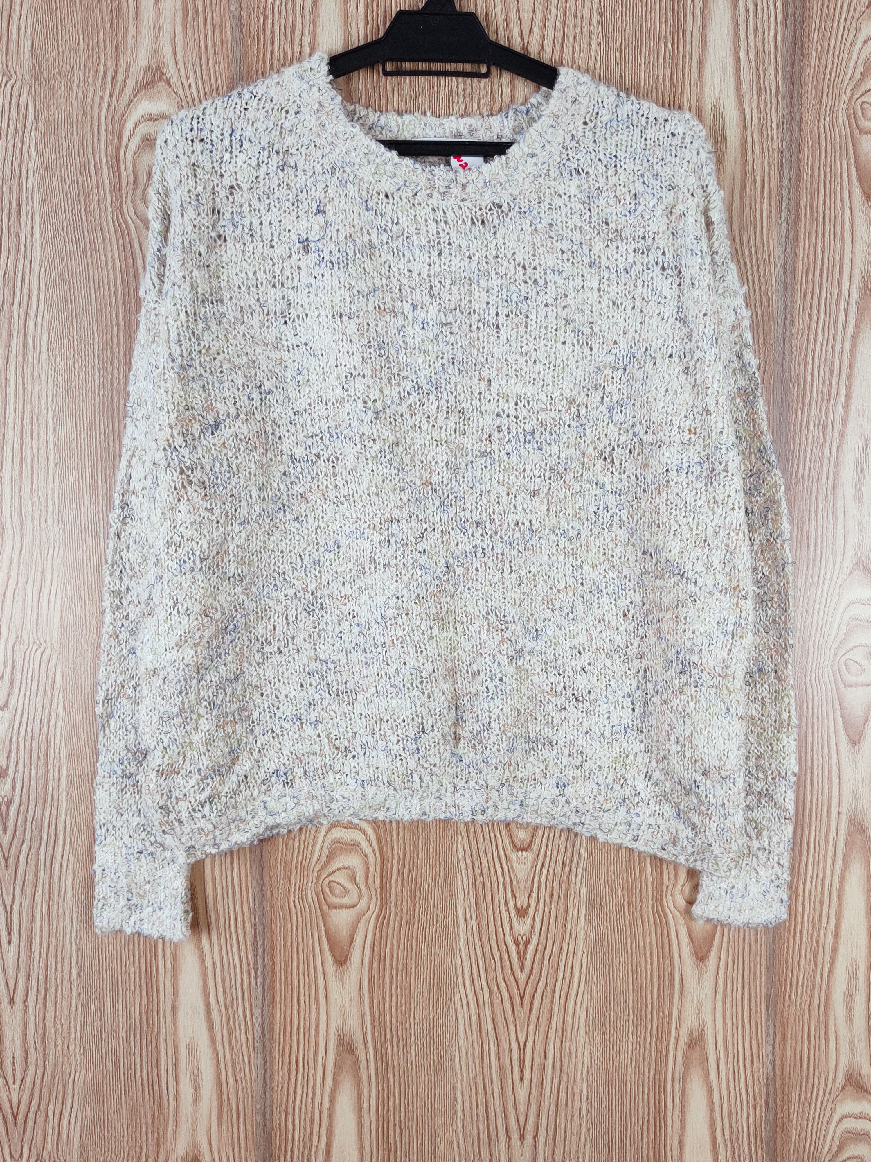 Japanese Brand × Vintage Lemiore Beige Knitwear Sweatshirts #W251 Size M / US 6-8 / IT 42-44 - 1 Thumbnail
