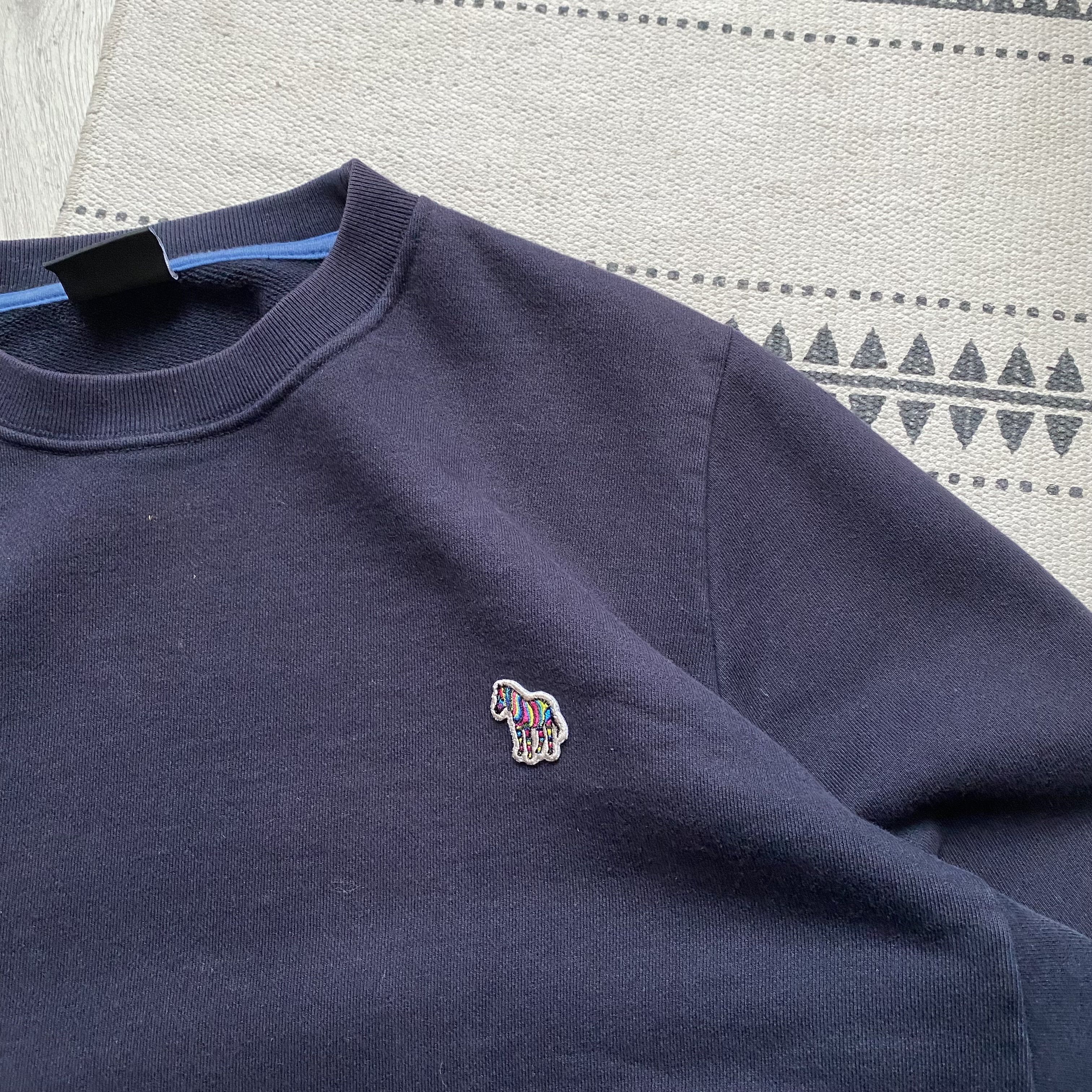 Paul Smith 💎Vintage Designer Paul Smith heavy sweatshirt Zebra logo Size US M / EU 48-50 / 2 - 5 Thumbnail