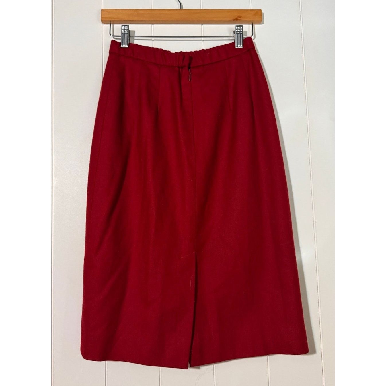 Pendleton Pendleton Skirt Womens Size 8 Petite Virgin Wool Red Size 30" / US 8 / IT 44 - 2 Thumbnail