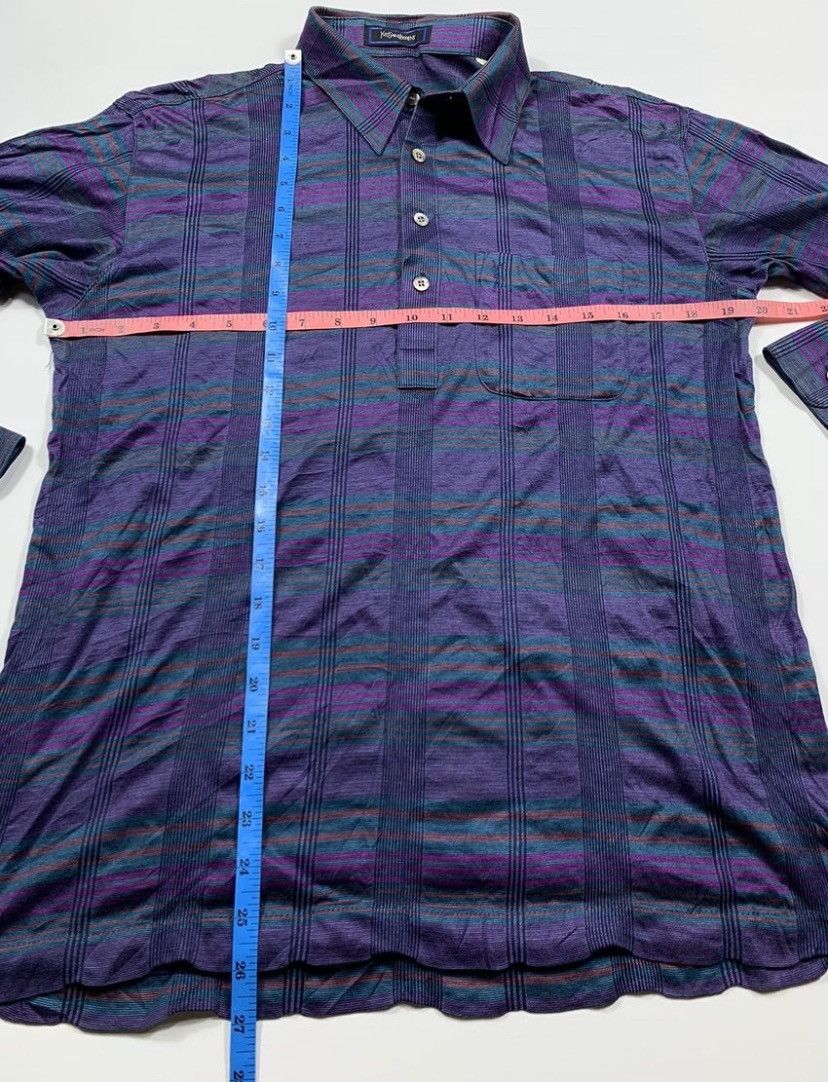 Yves Saint Laurent Vintage Yves Saint Laurent YSL Small Logo Button Ups Size US M / EU 48-50 / 2 - 4 Thumbnail