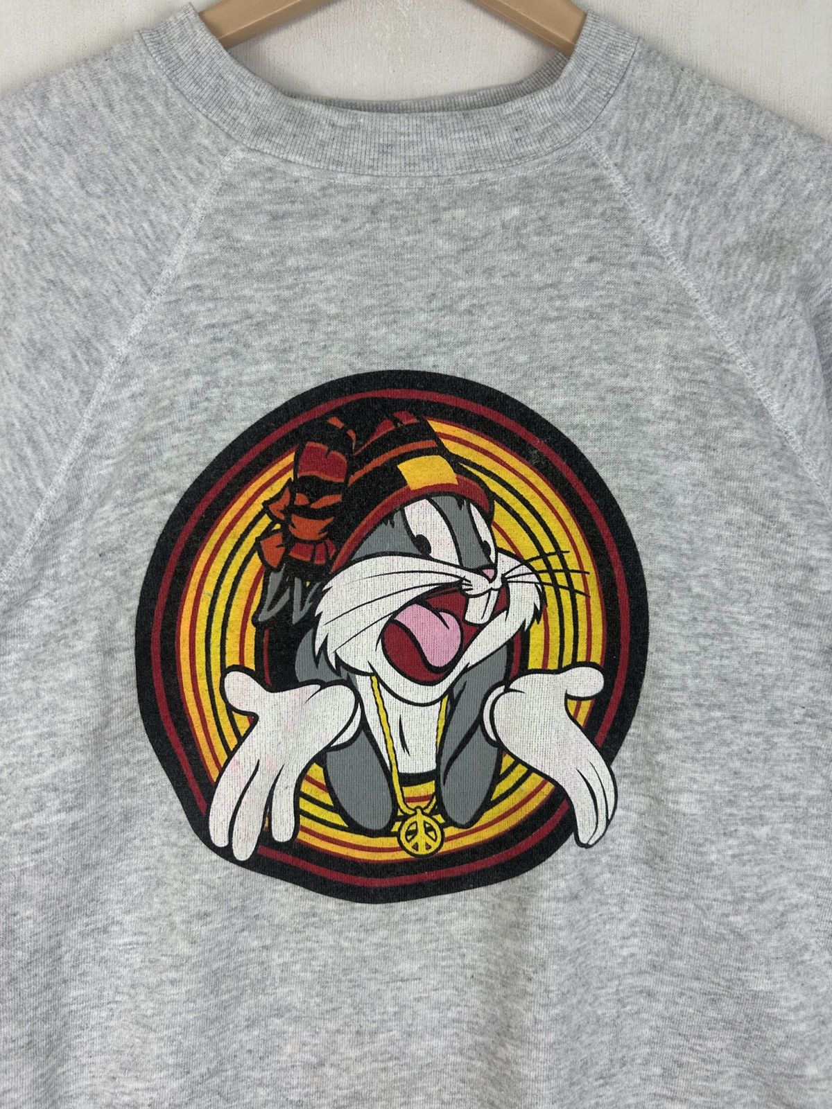 Cartoon Network × Vintage Vintage 90s Bug Bunny Sweatshirt / Warner Bross / Space Jams Size US M / EU 48-50 / 2 - 3 Thumbnail