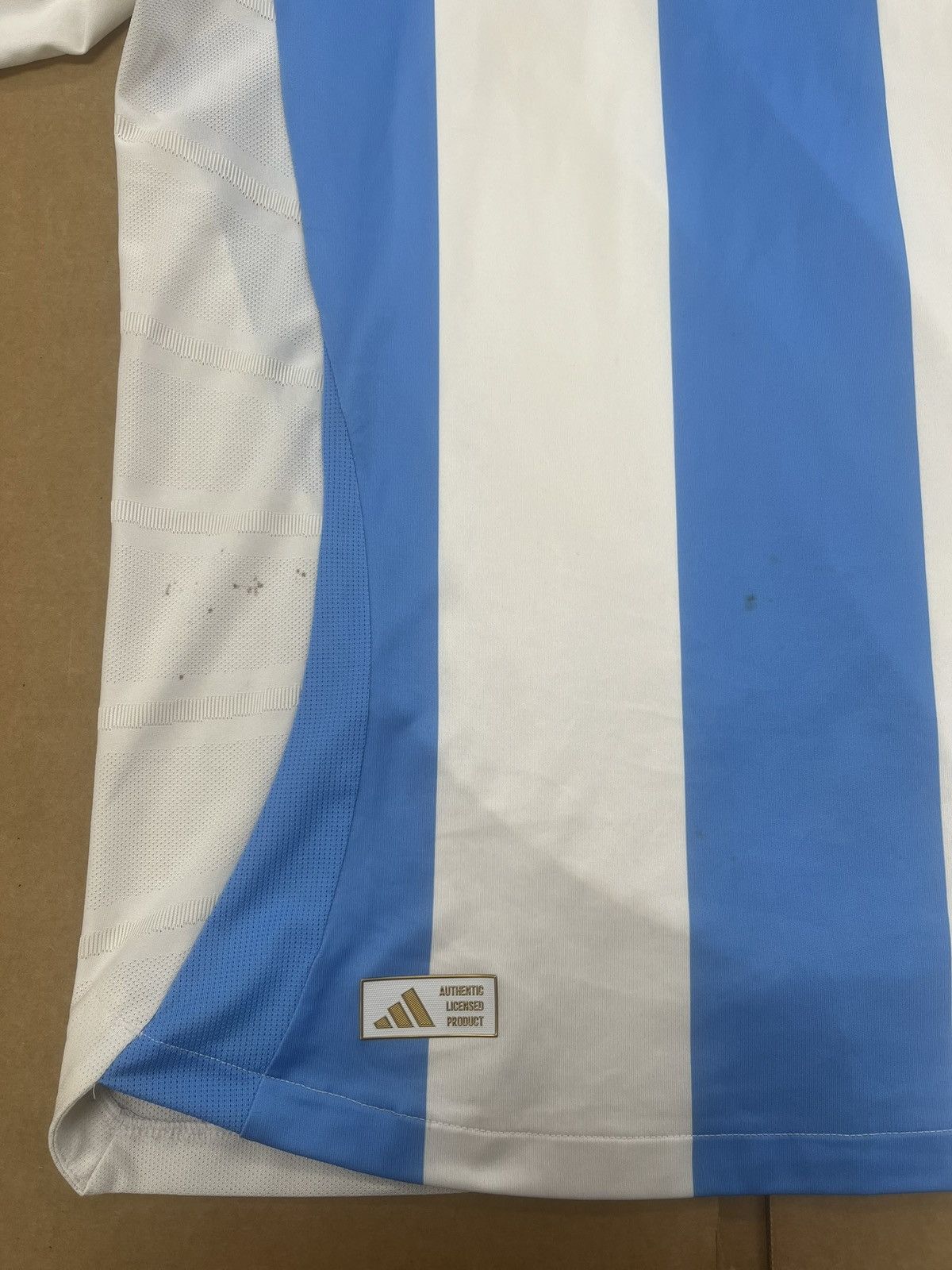 Adidas Adidas Argentina 2024 Authentic Home Jersey Size US M / EU 48-50 / 2 - 4 Thumbnail