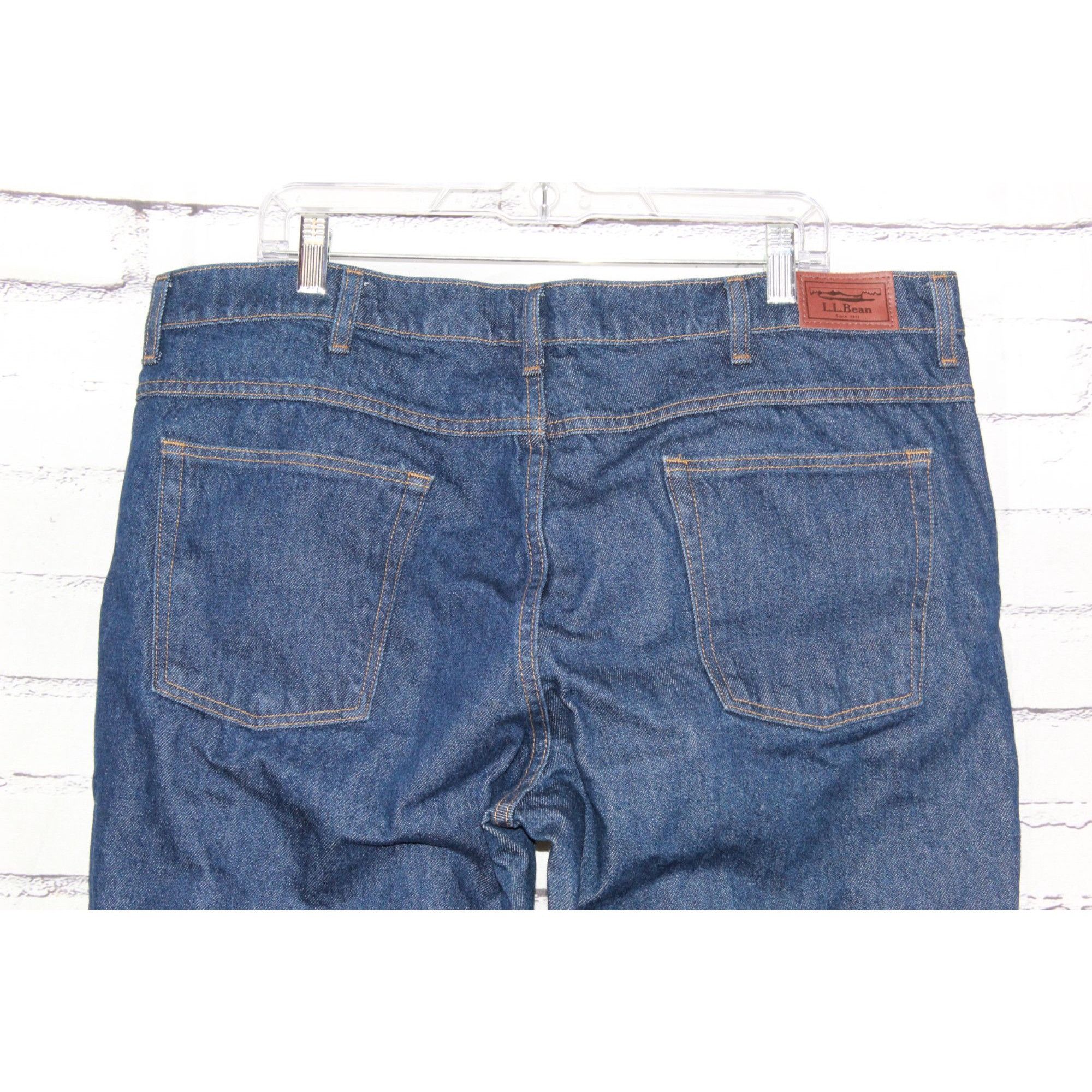 L.L. Bean LL Bean Men's Double L Jeans Standard Fit Straight Leg Size US 40 / EU 56 - 5 Thumbnail