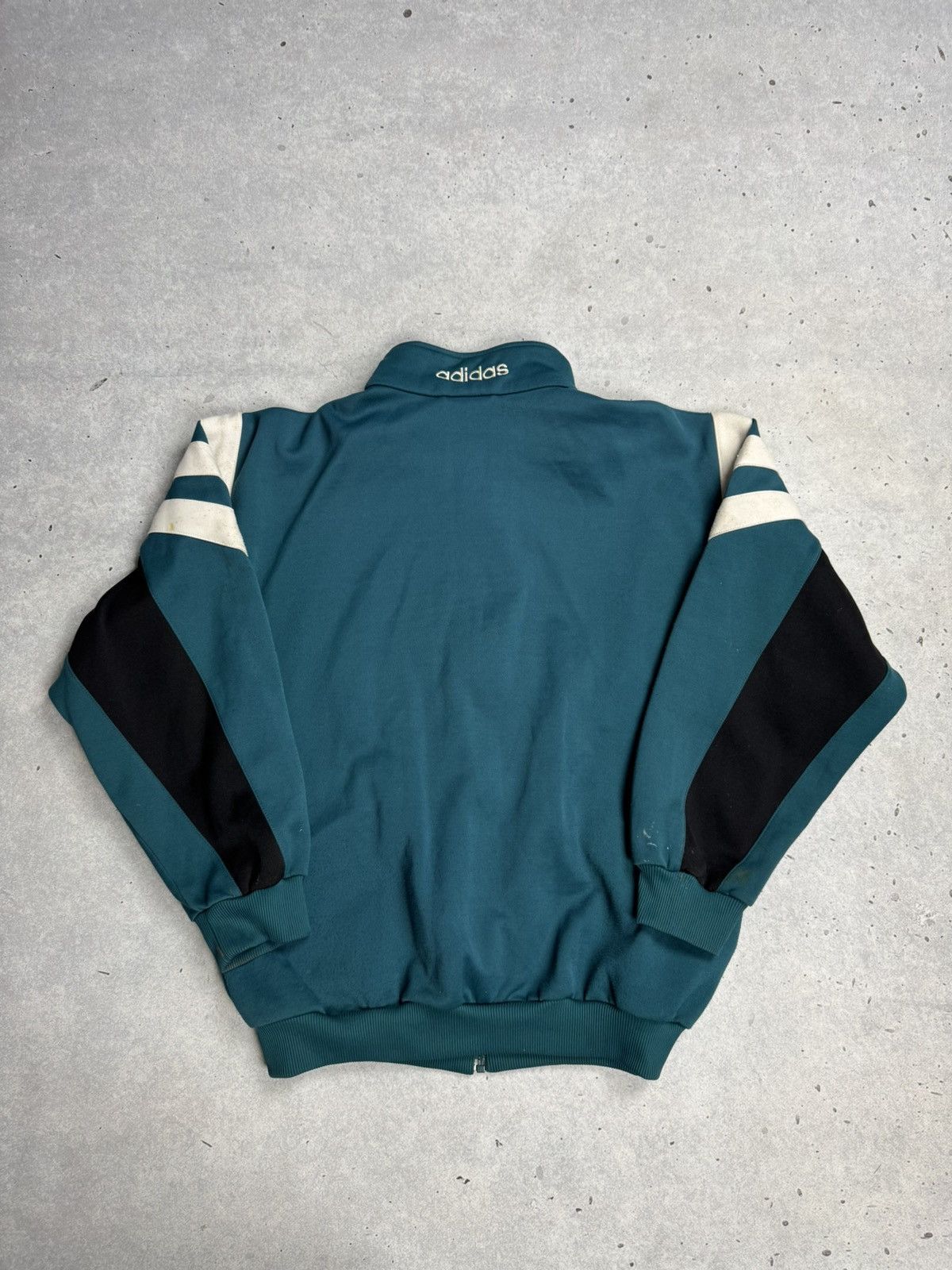 Adidas Vintage 90s Adidas Liverpool Soccer Zip Hoodie Retro Size US L / EU 52-54 / 3 - 3 Thumbnail