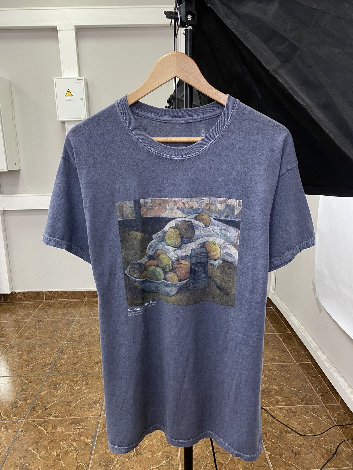 Designer Vintage 90s Paul Gauguin 1848 1903 T-shirt Monet style rare Size US M / EU 48-50 / 2 - 1 Thumbnail