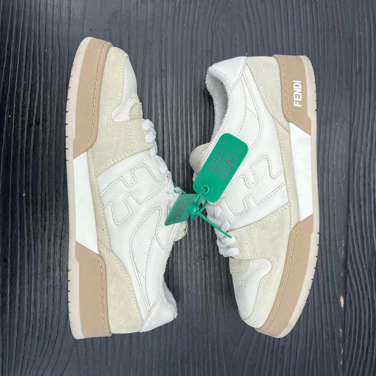 Fendi Fendi Match White Gray US7/41EU Size US 7.5 / EU 40-41 - 2 Thumbnail